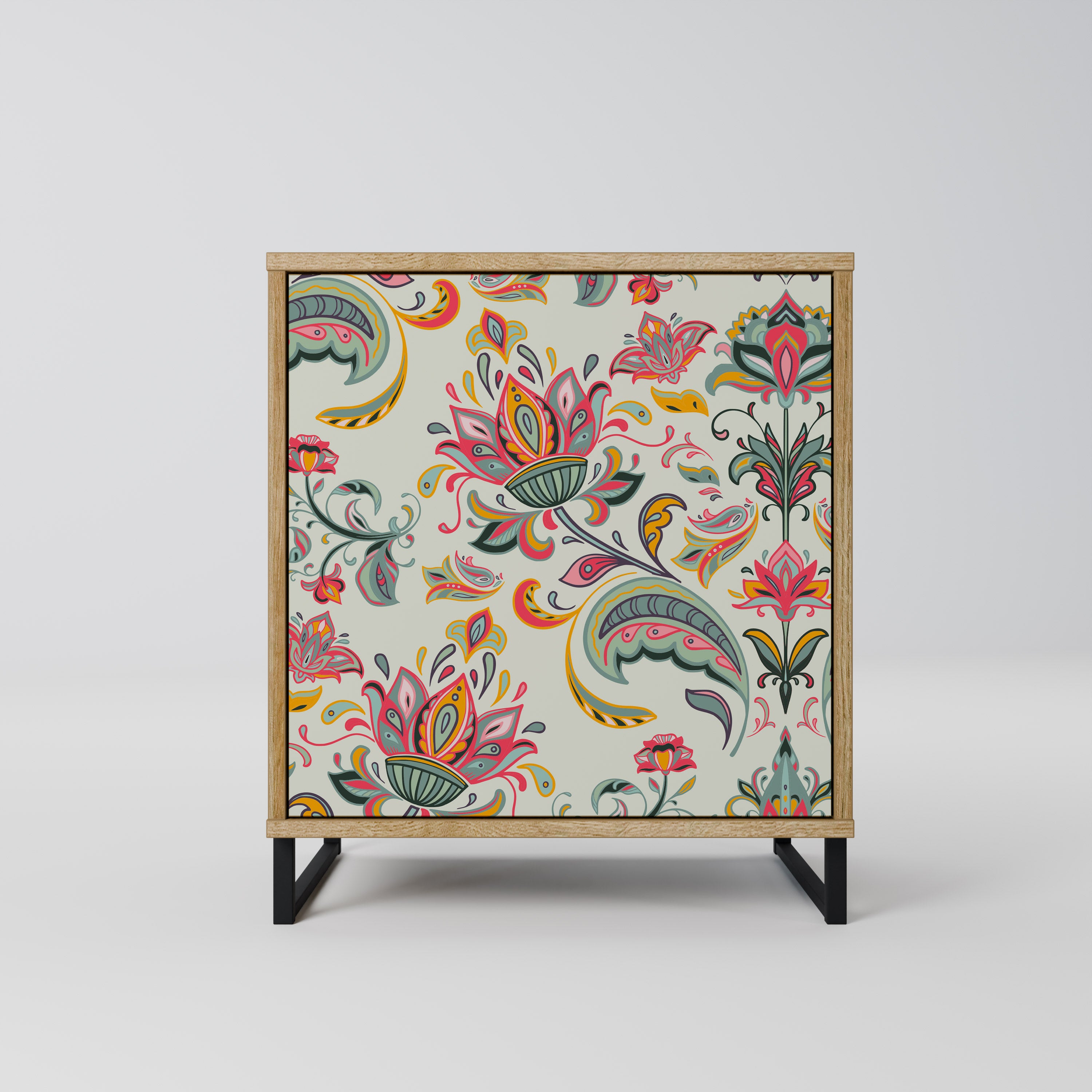 ORGANIC FOLKLORE Komoda 1-drzwiowa korpus Dąb Riva