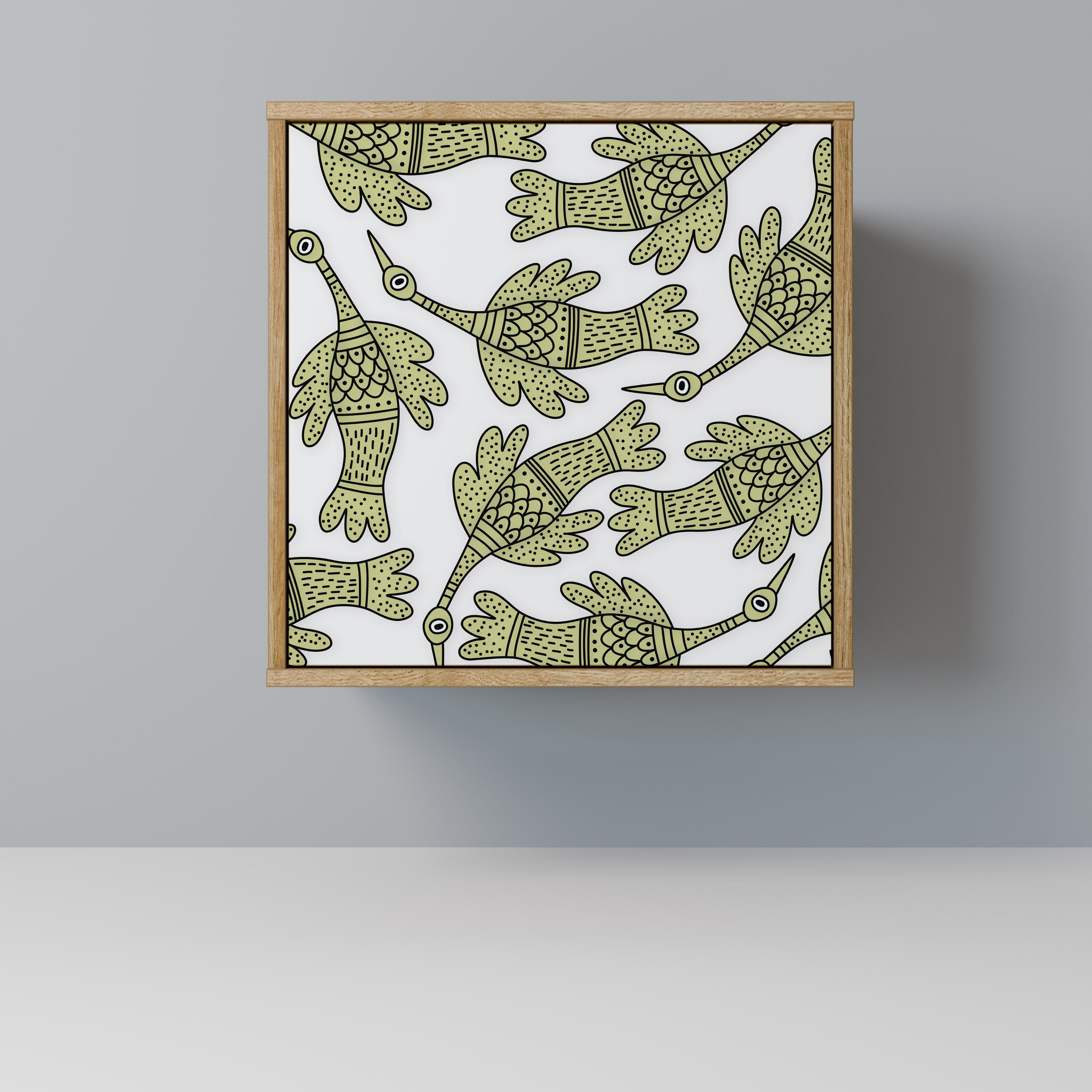 SEEDLING SONGBIRD Komoda 1-drzwiowa korpus Dąb Riva