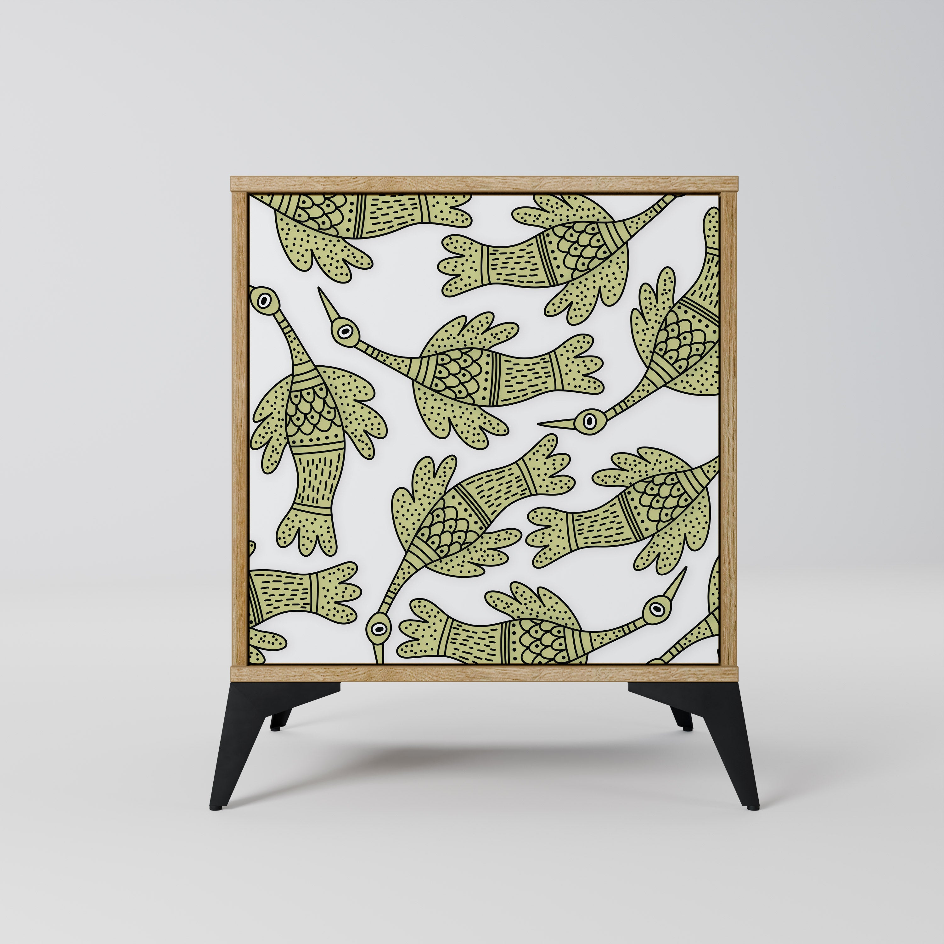 SEEDLING SONGBIRD Komoda 1-drzwiowa korpus Dąb Riva