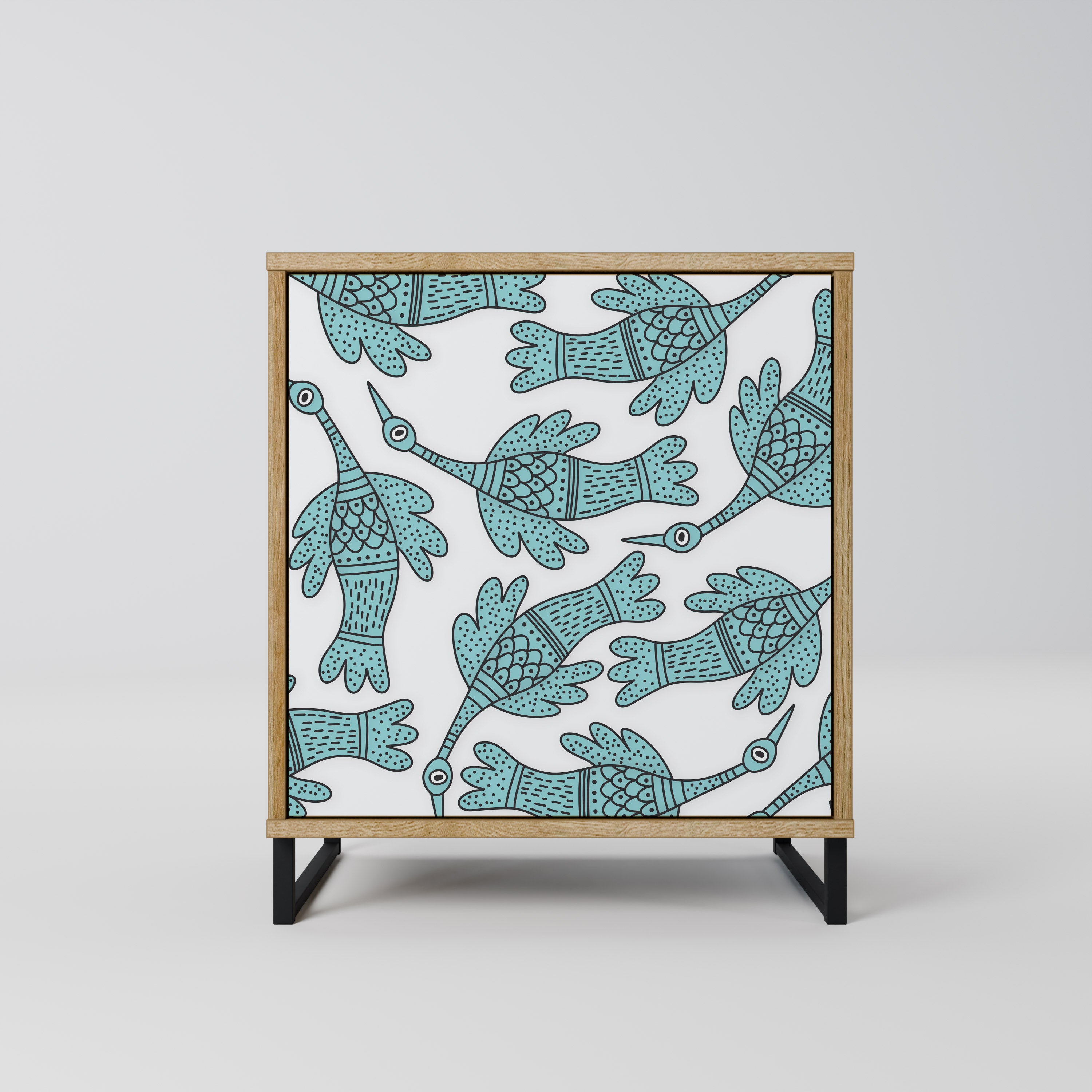 WATERSPOUT SONGIBIRD Komoda 1-drzwiowa korpus Dąb Riva