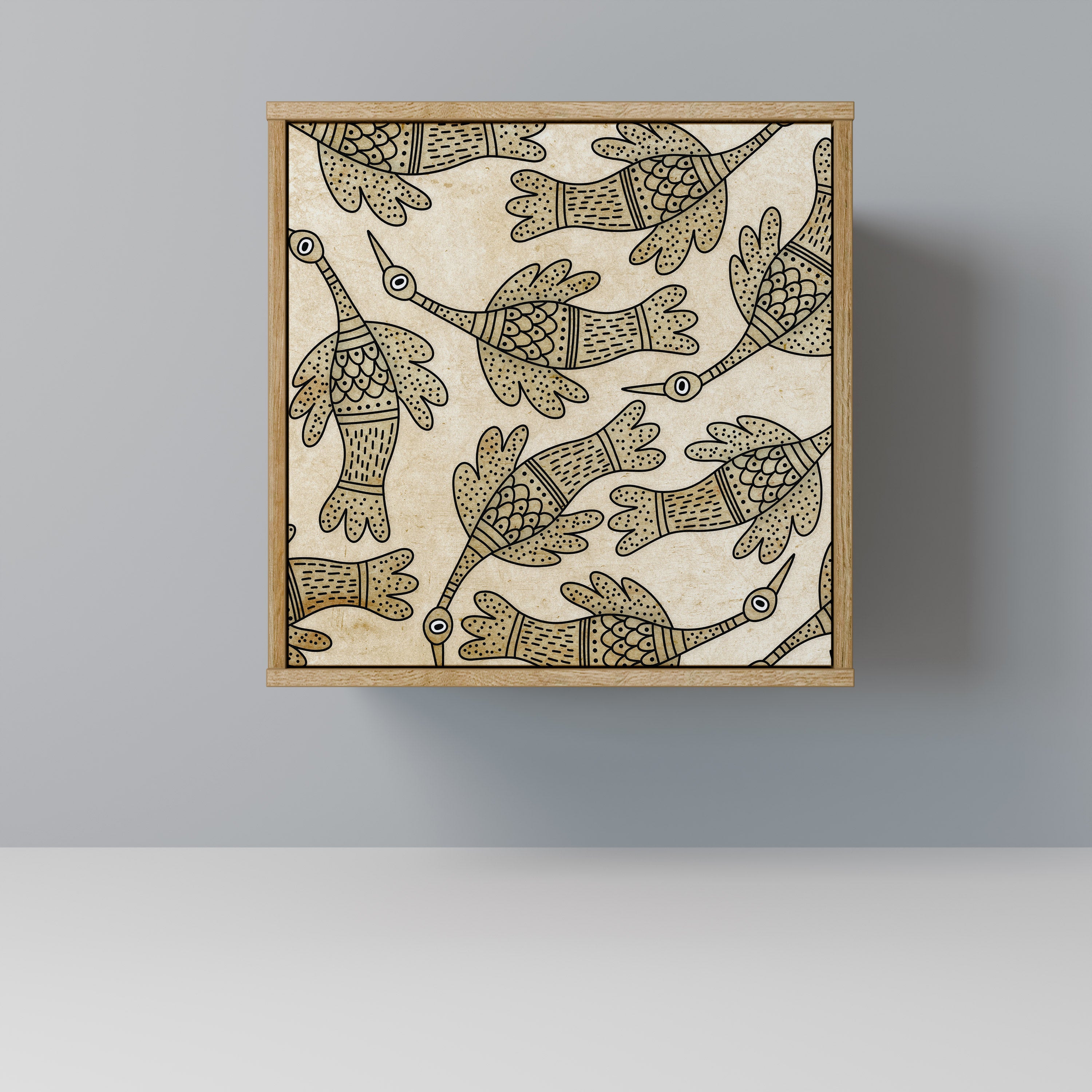 ALMONDINE SONGBIRD Komoda 1-drzwiowa korpus Dąb Riva