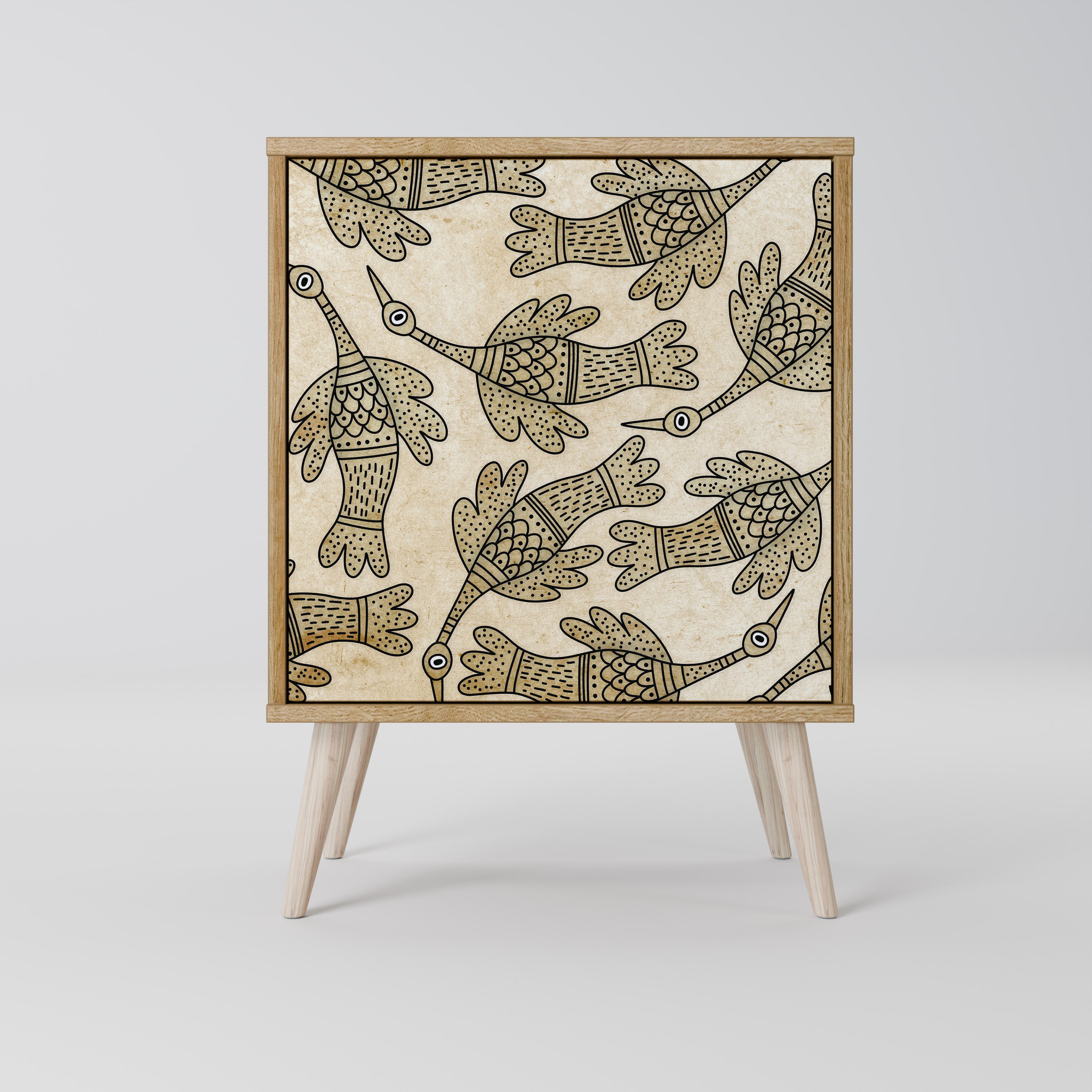 ALMONDINE SONGBIRD Komoda 1-drzwiowa korpus Dąb Riva