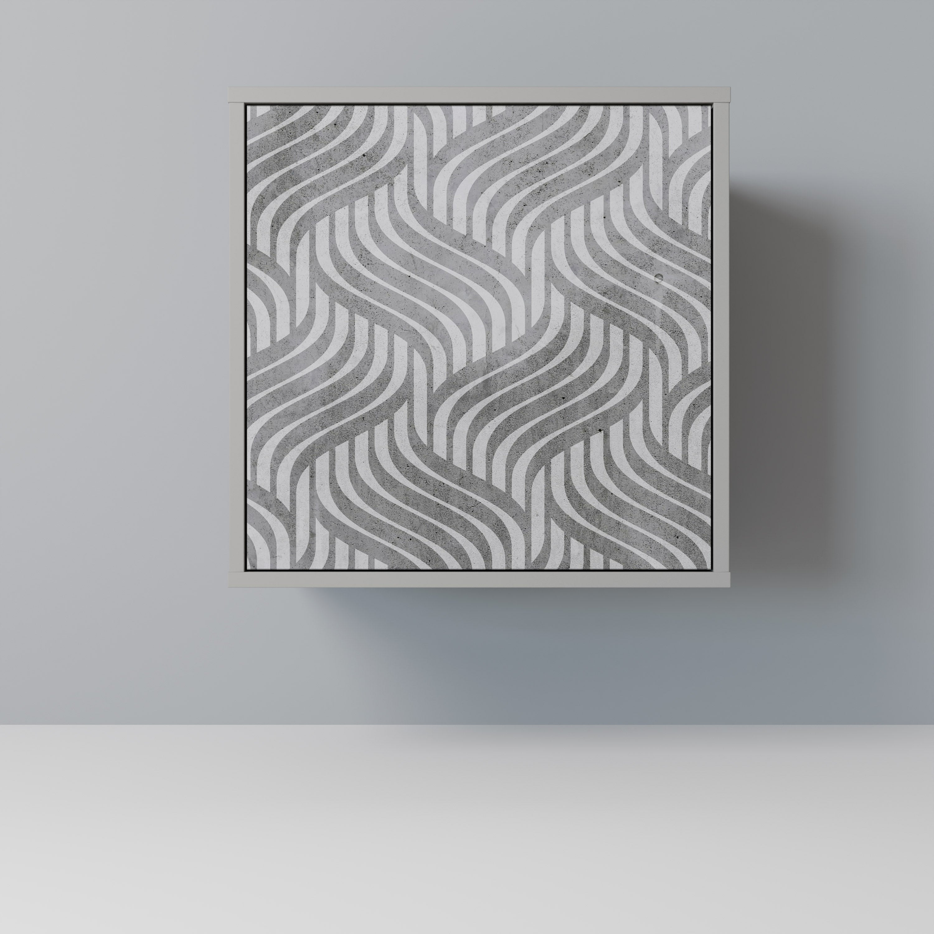 CONCRETE MOVEMENT Komoda 1-drzwiowa korpus Szary