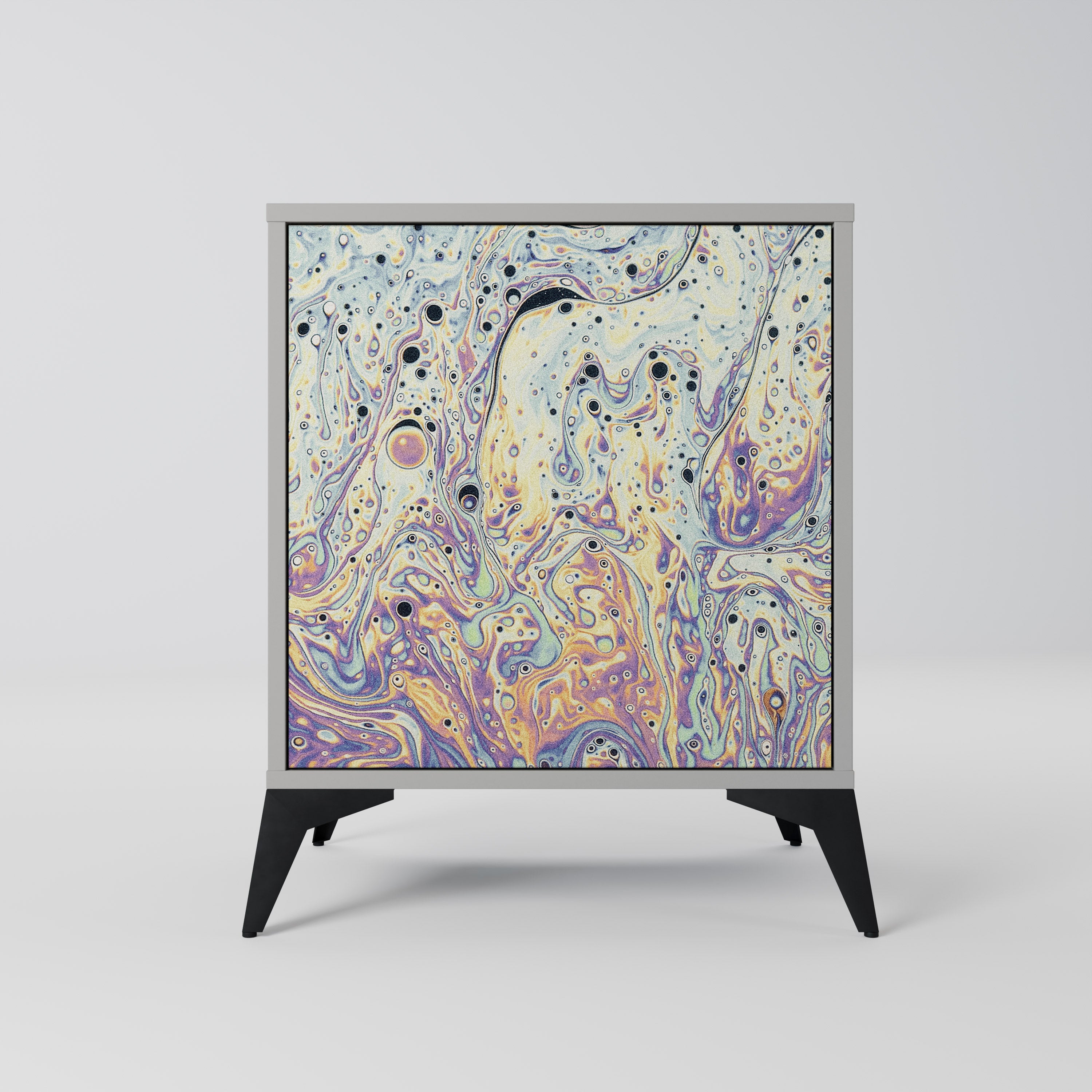 MOSAIC OF COLORS Komoda 1-drzwiowa korpus Szary