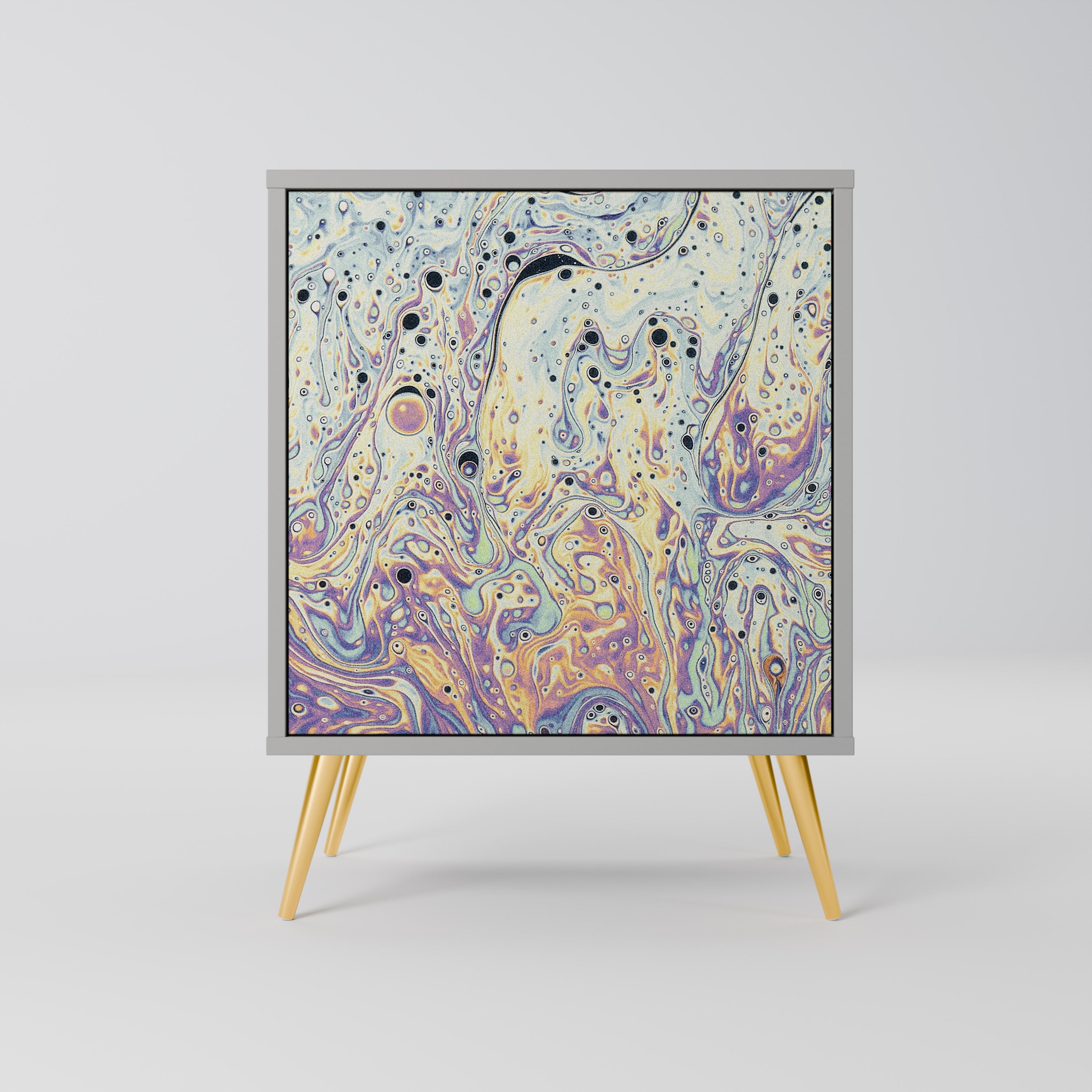 MOSAIC OF COLORS Komoda 1-drzwiowa korpus Szary