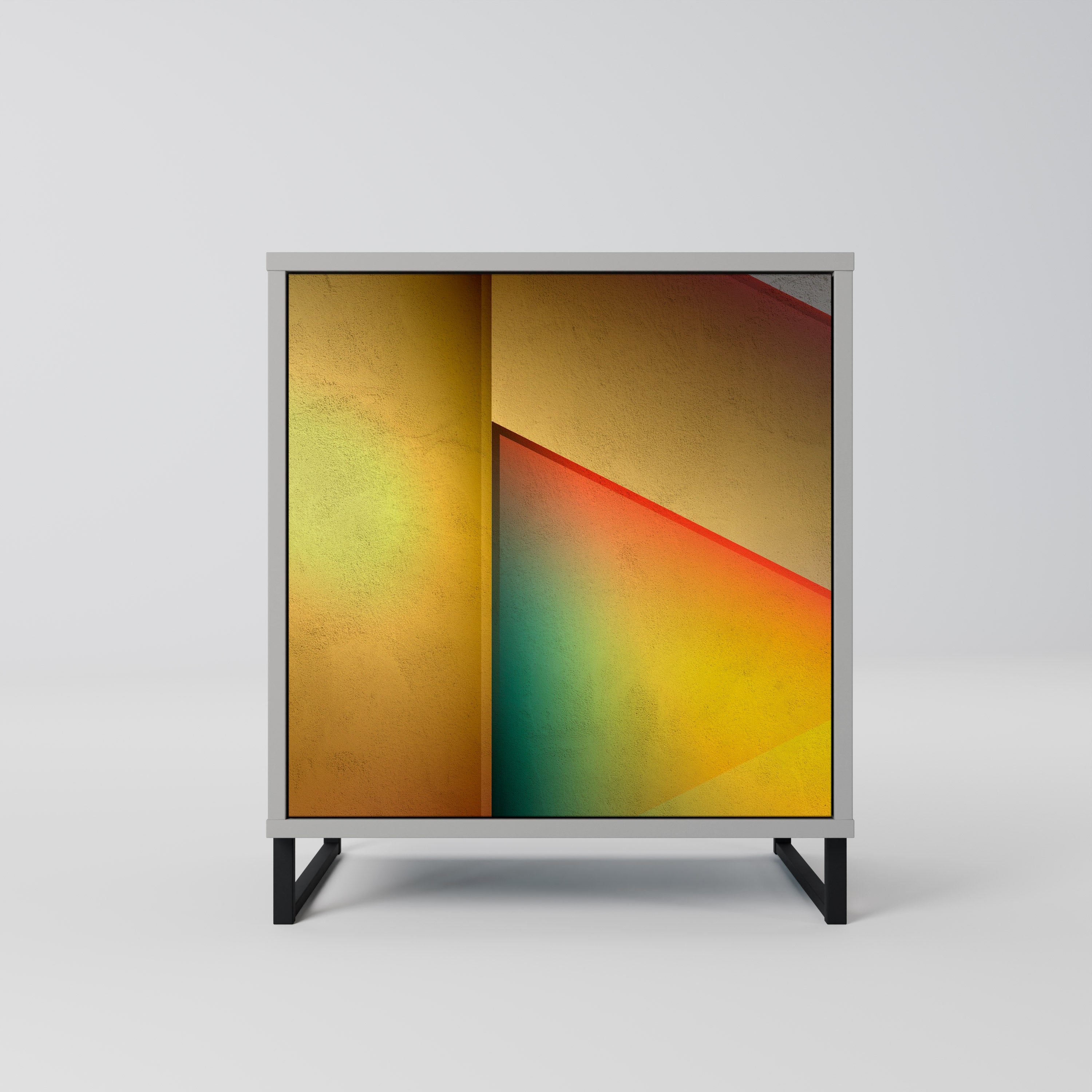 PIERCING SHARPNESS Komoda 1-drzwiowa korpus Szary