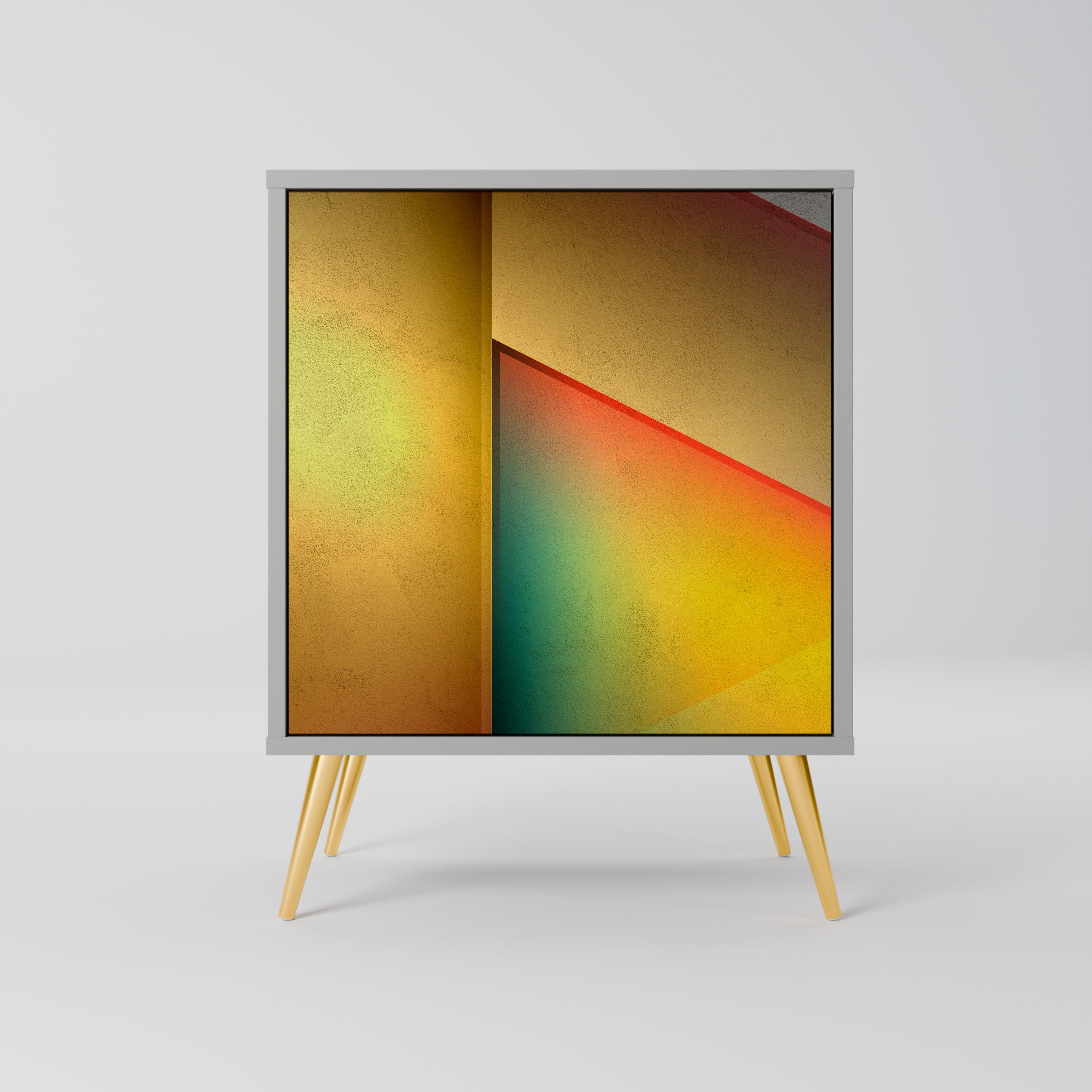 PIERCING SHARPNESS Komoda 1-drzwiowa korpus Szary