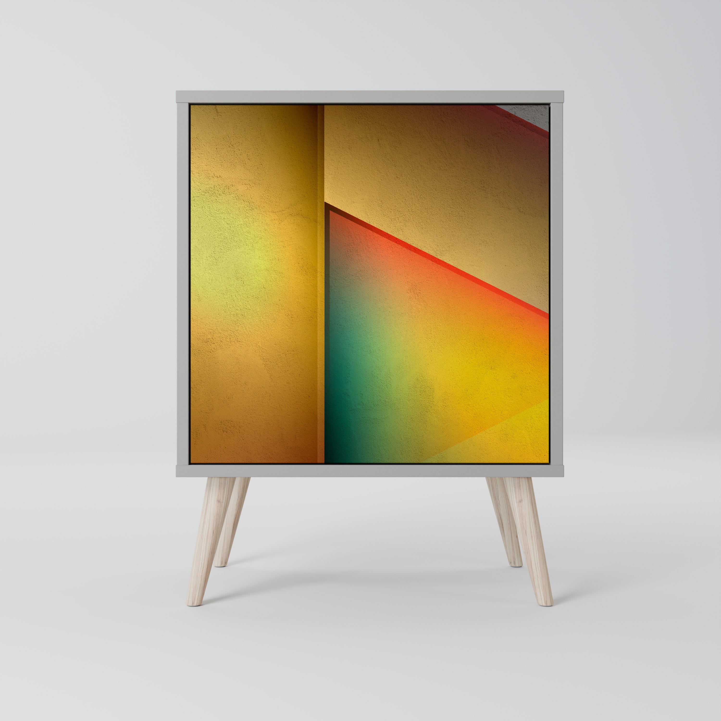 PIERCING SHARPNESS Komoda 1-drzwiowa korpus Szary