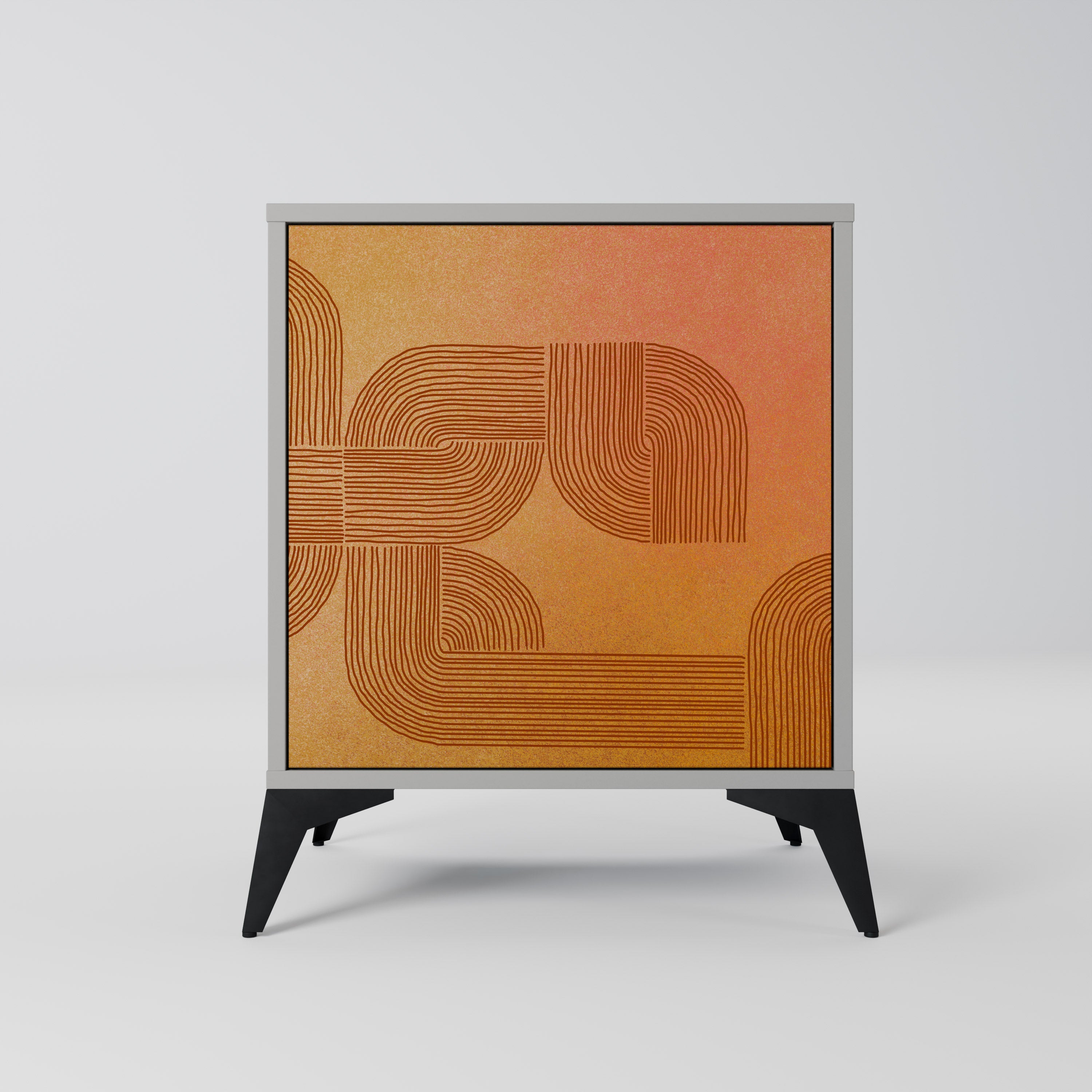 STRENGTHENING RELATION Komoda 1-drzwiowa korpus Szary