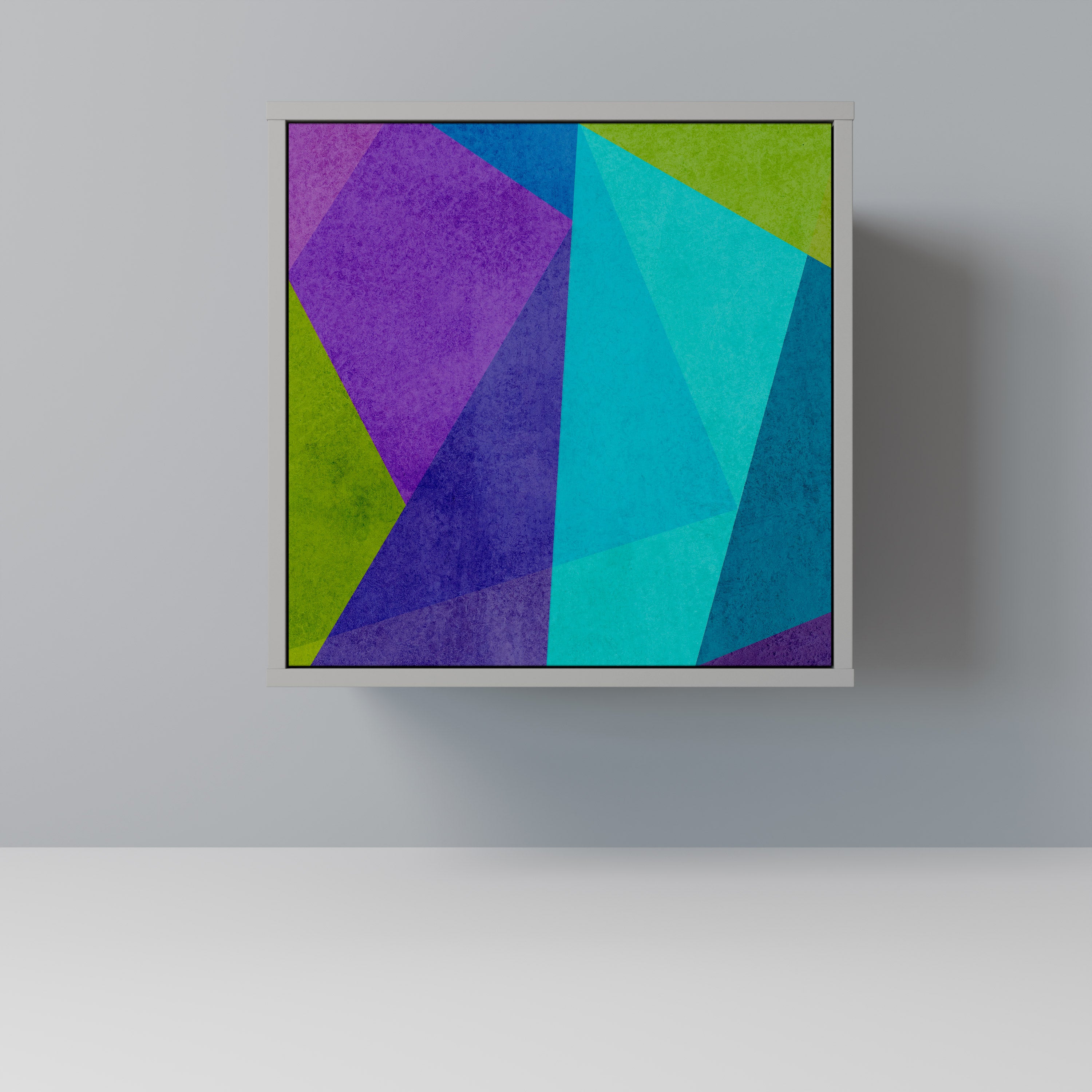 COLD SHOWCASE Komoda 1-drzwiowa korpus Szary