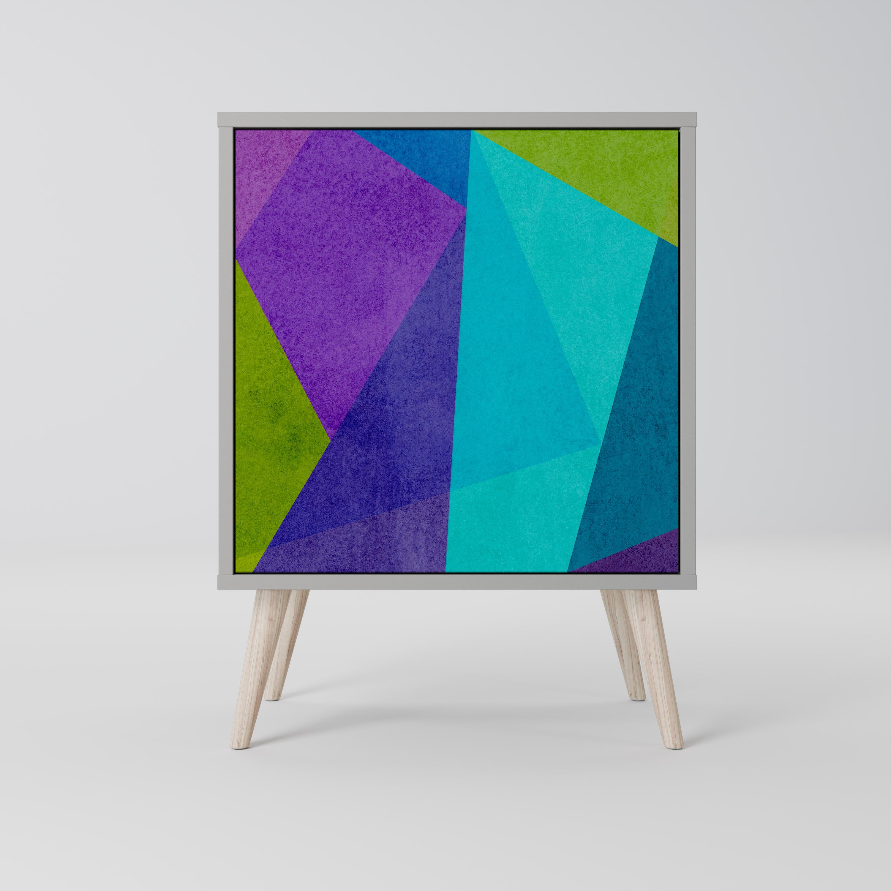 COLD SHOWCASE Komoda 1-drzwiowa korpus Szary