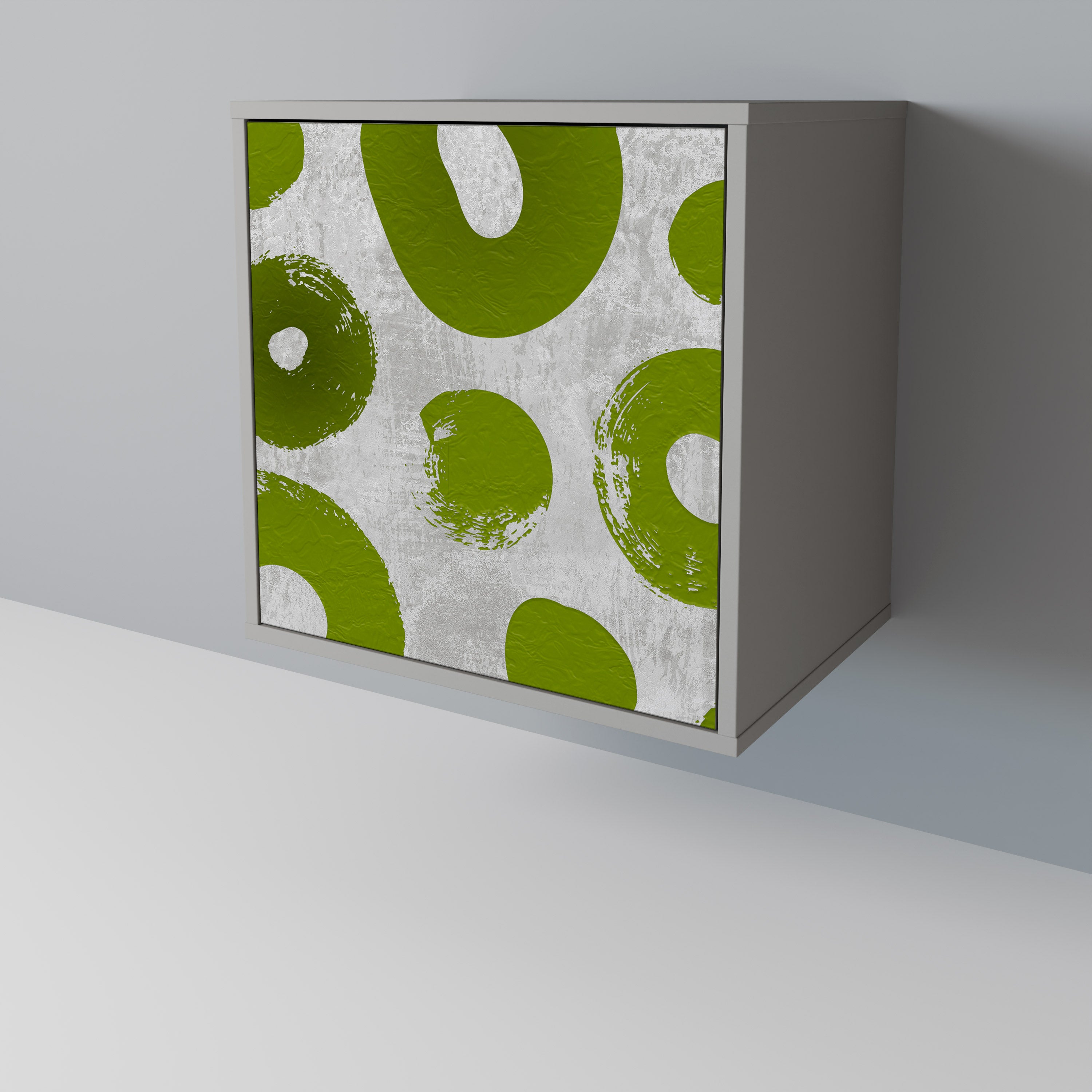 GREEN RHAPSODY Komoda 1-drzwiowa korpus Szary