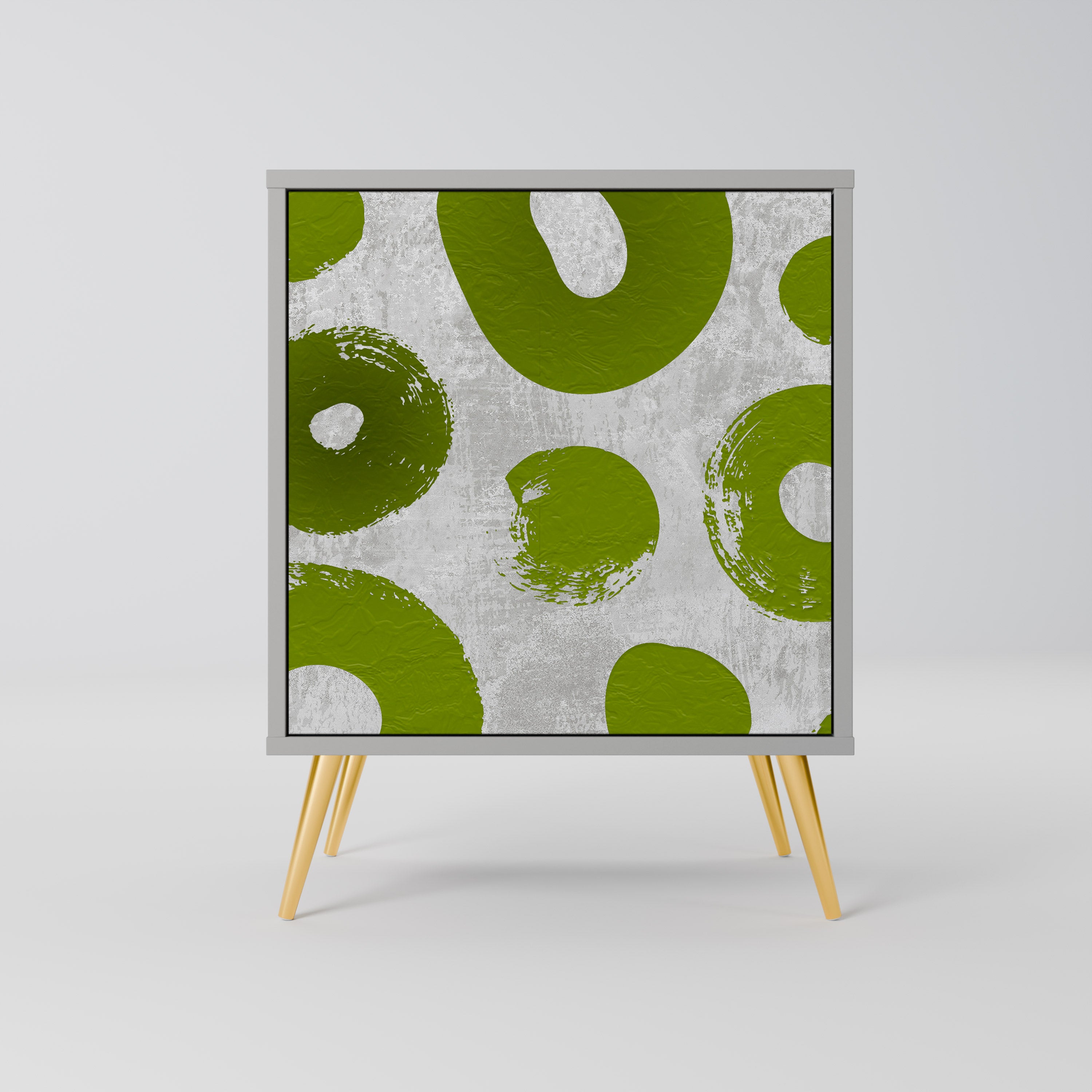 GREEN RHAPSODY Komoda 1-drzwiowa korpus Szary