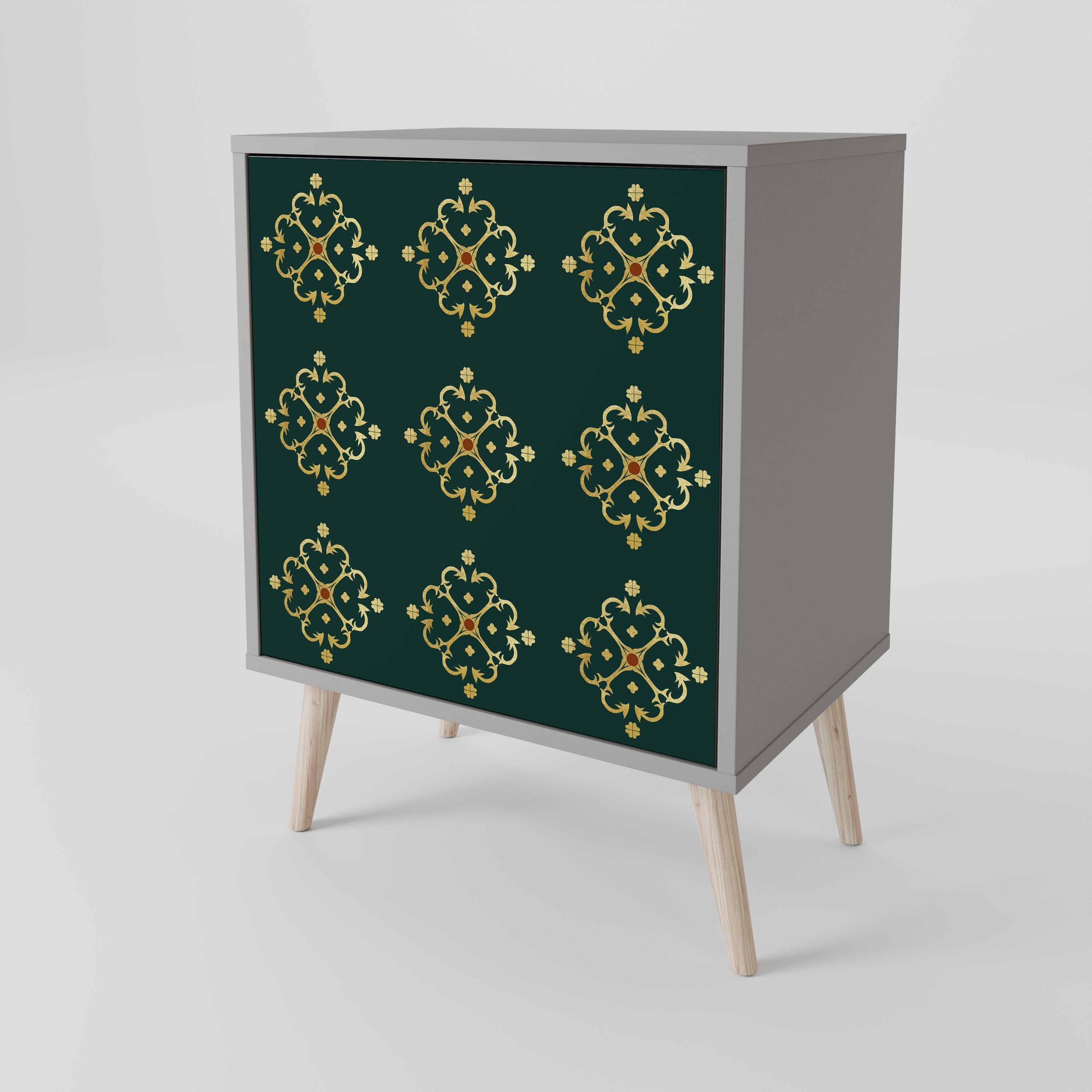 ROYAL MEDALLION Komoda 1-drzwiowa korpus Szary