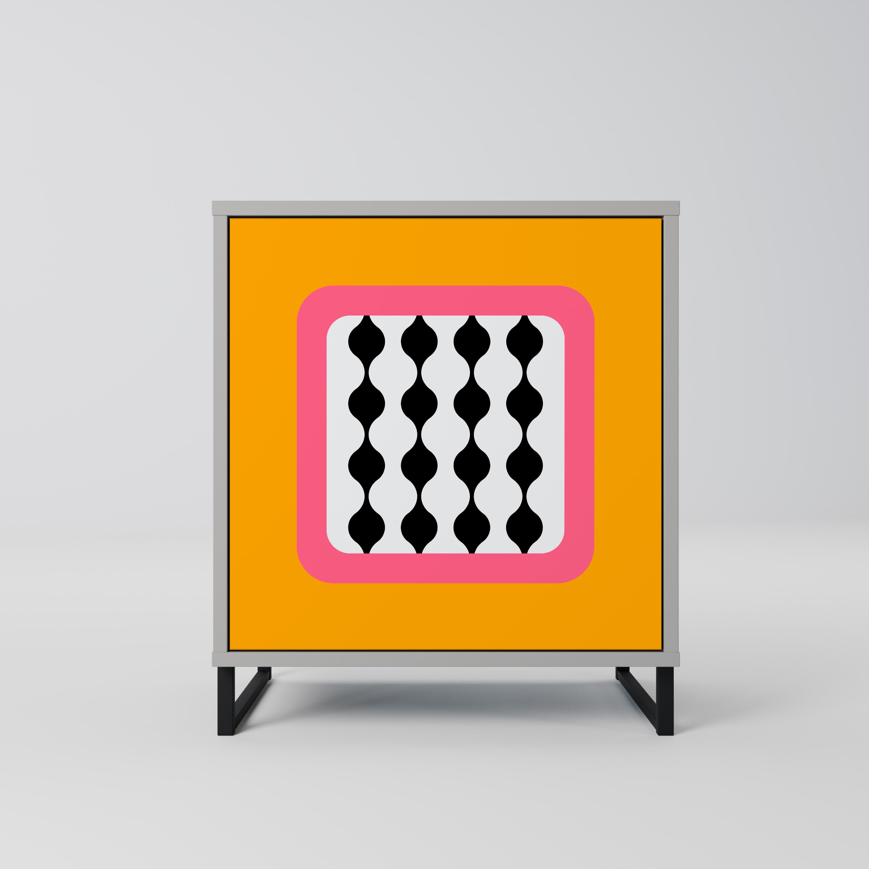 TEARS IN HEAVEN Komoda 1-drzwiowa korpus Szary