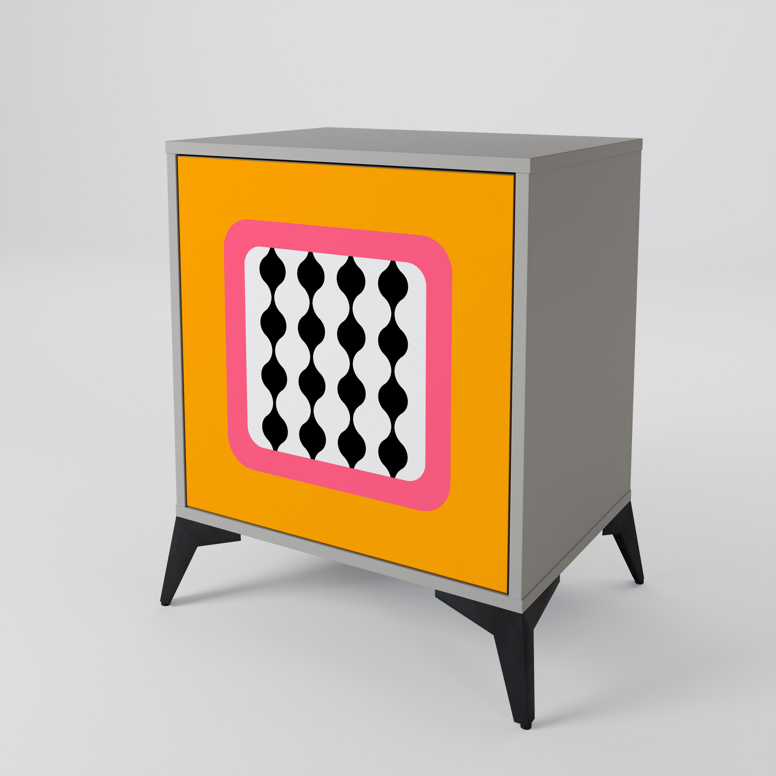 TEARS IN HEAVEN Komoda 1-drzwiowa korpus Szary