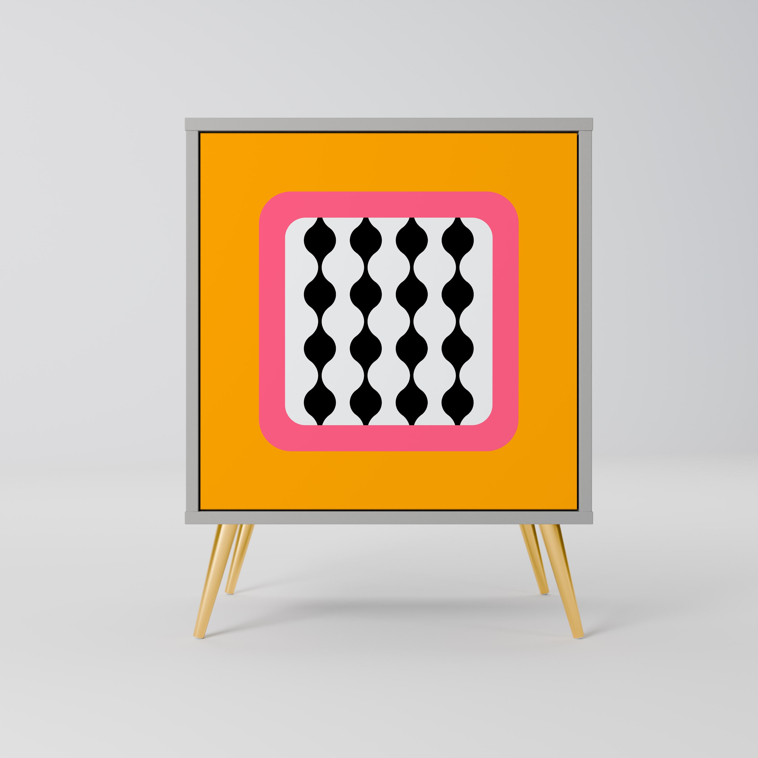 TEARS IN HEAVEN Komoda 1-drzwiowa korpus Szary