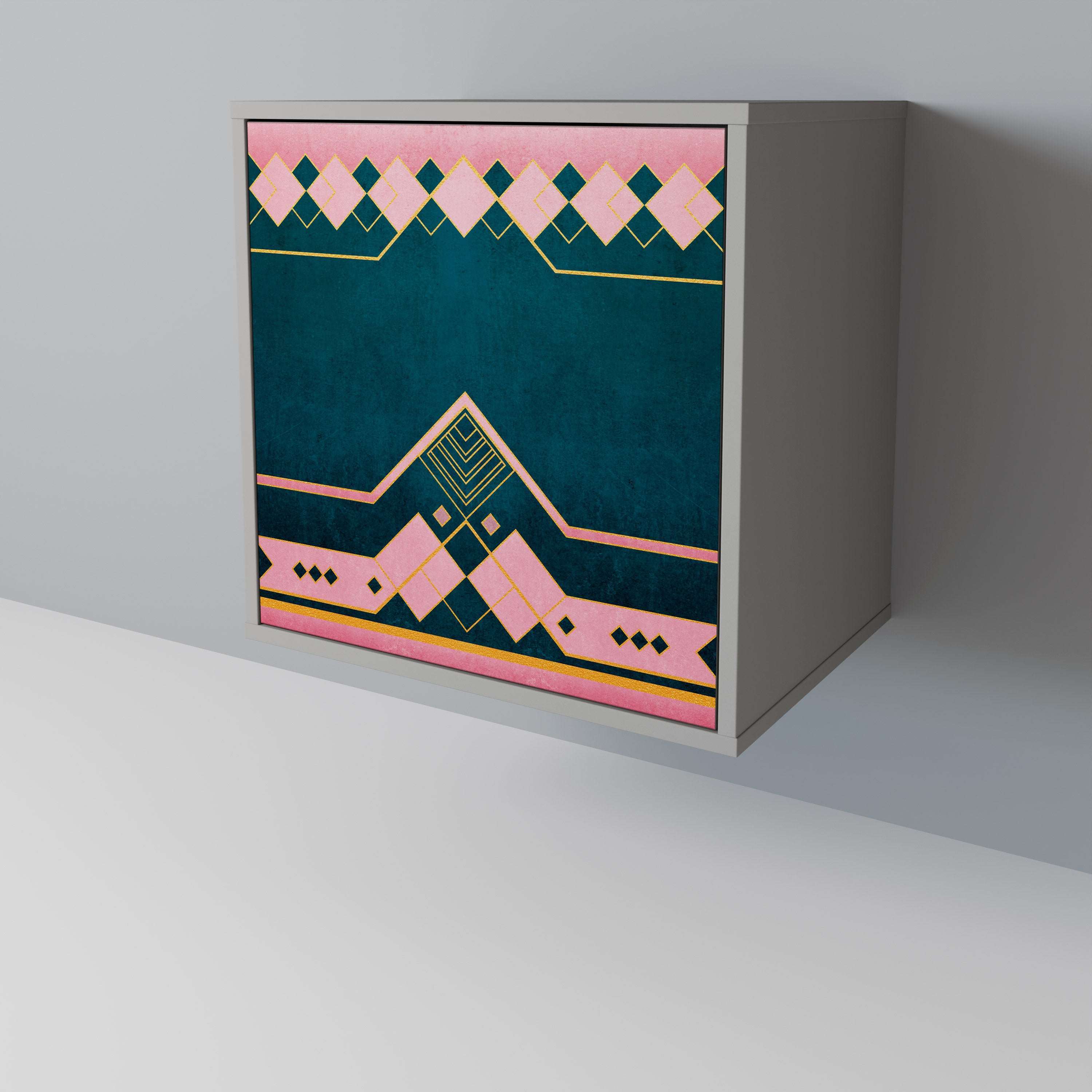 ROYAL COMPOSITION Komoda 1-drzwiowa korpus Szary