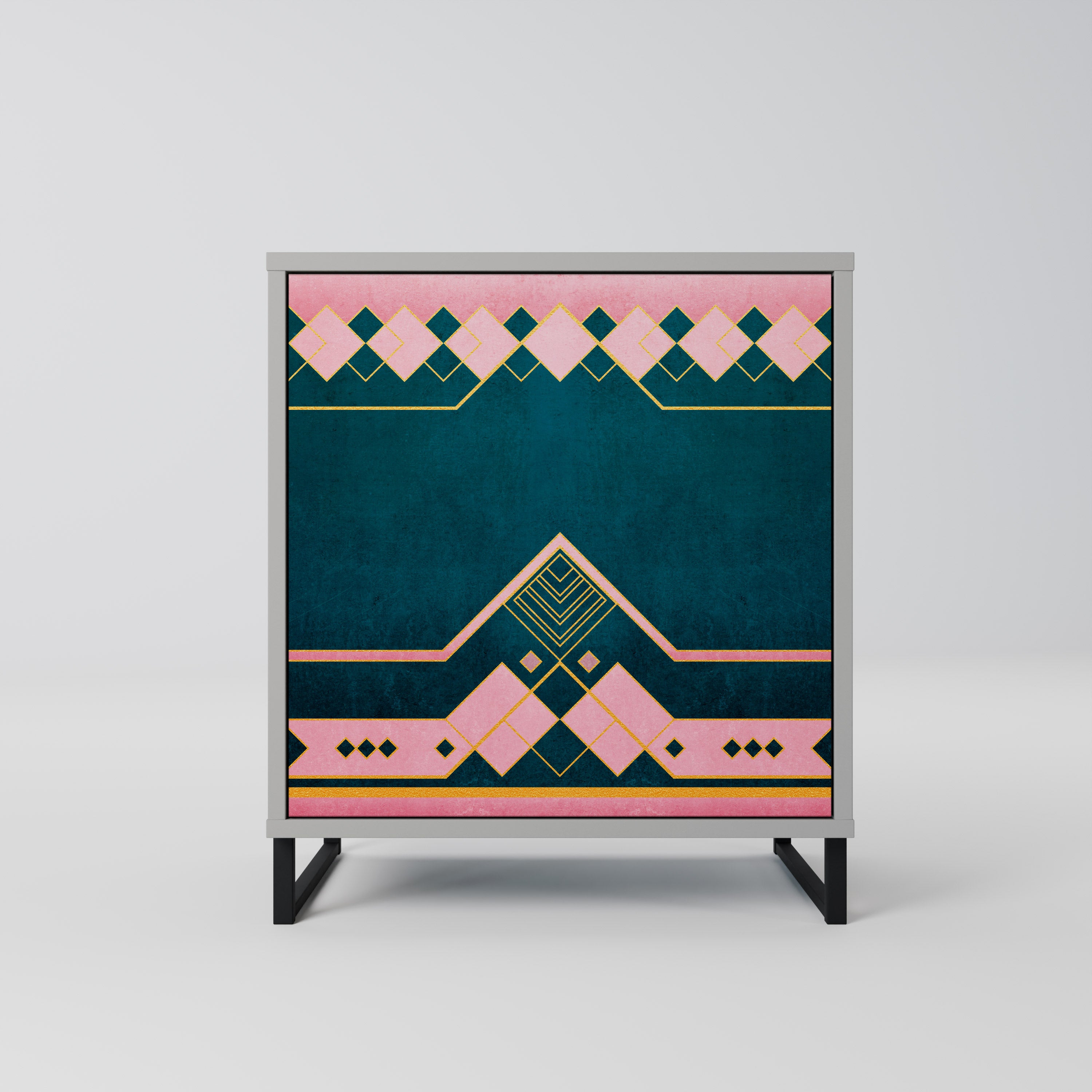 ROYAL COMPOSITION Komoda 1-drzwiowa korpus Szary