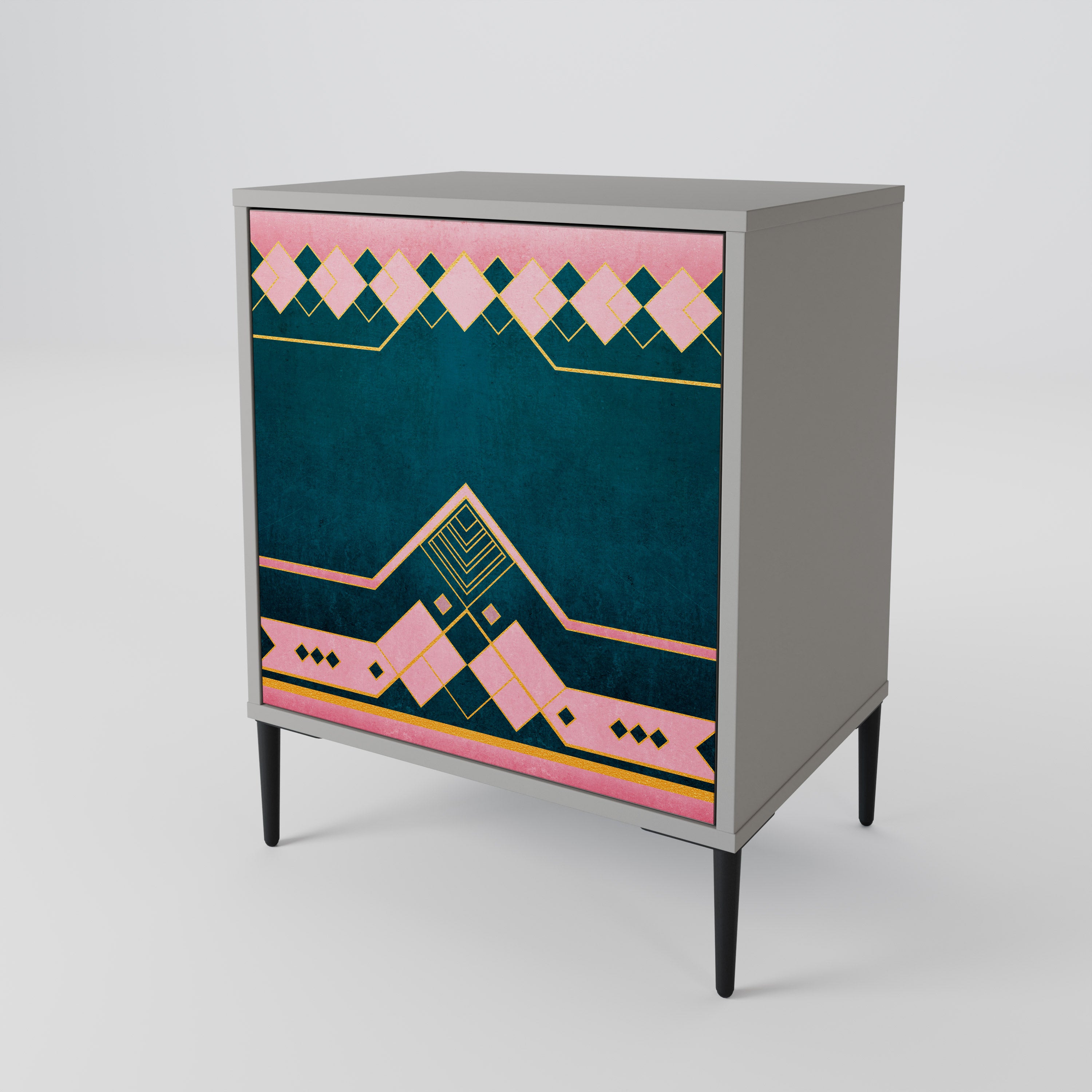 ROYAL COMPOSITION Komoda 1-drzwiowa korpus Szary