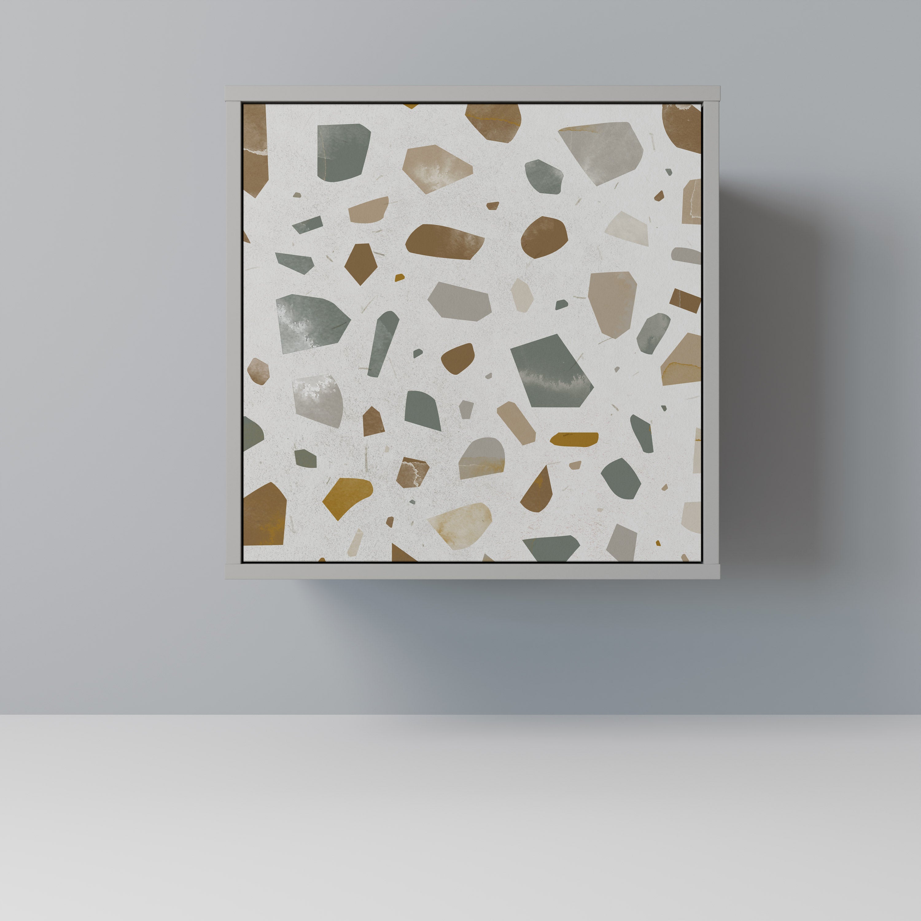 PIECES OF TOMORROW Komoda 1-drzwiowa korpus Szary