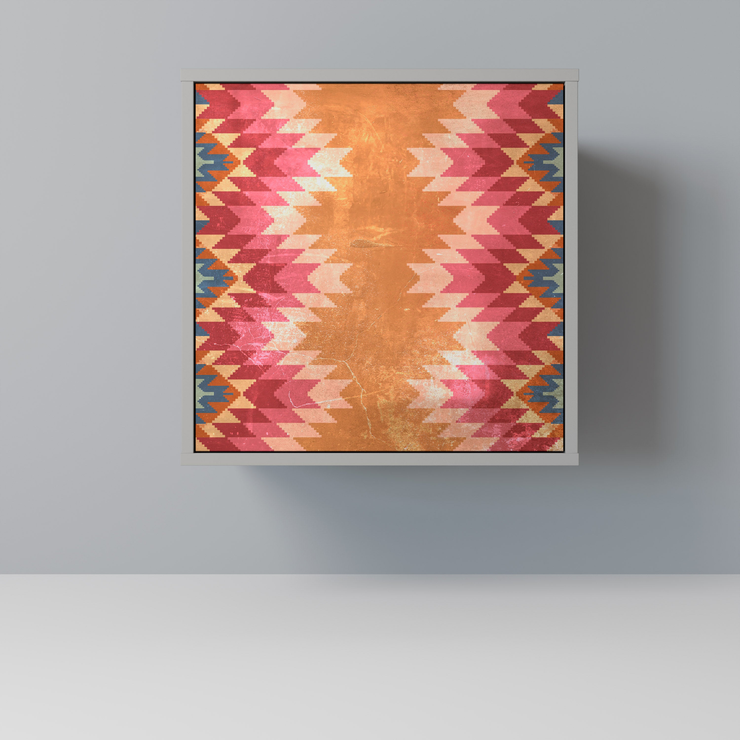 INDIAN FOLK Komoda 1-drzwiowa korpus Szary