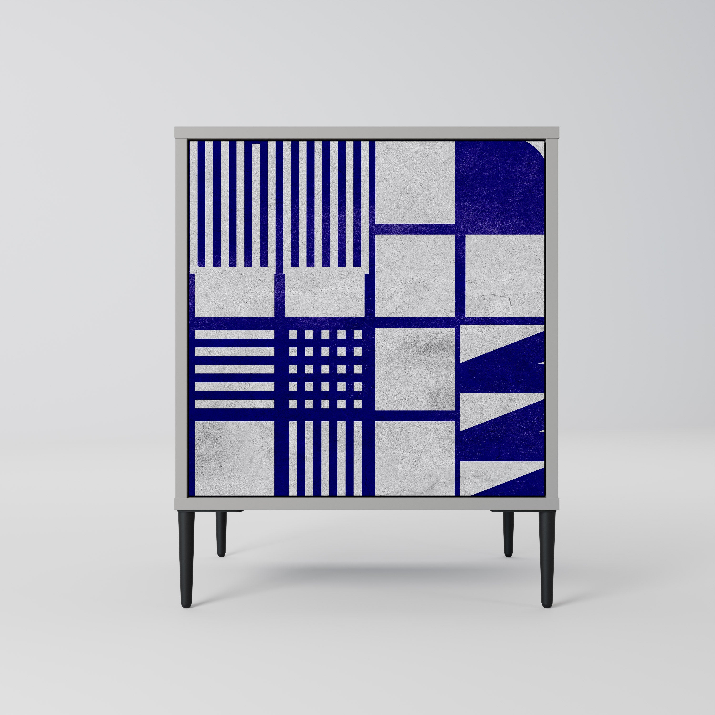 THE RIGHT PLACES Komoda 1-drzwiowa korpus Szary