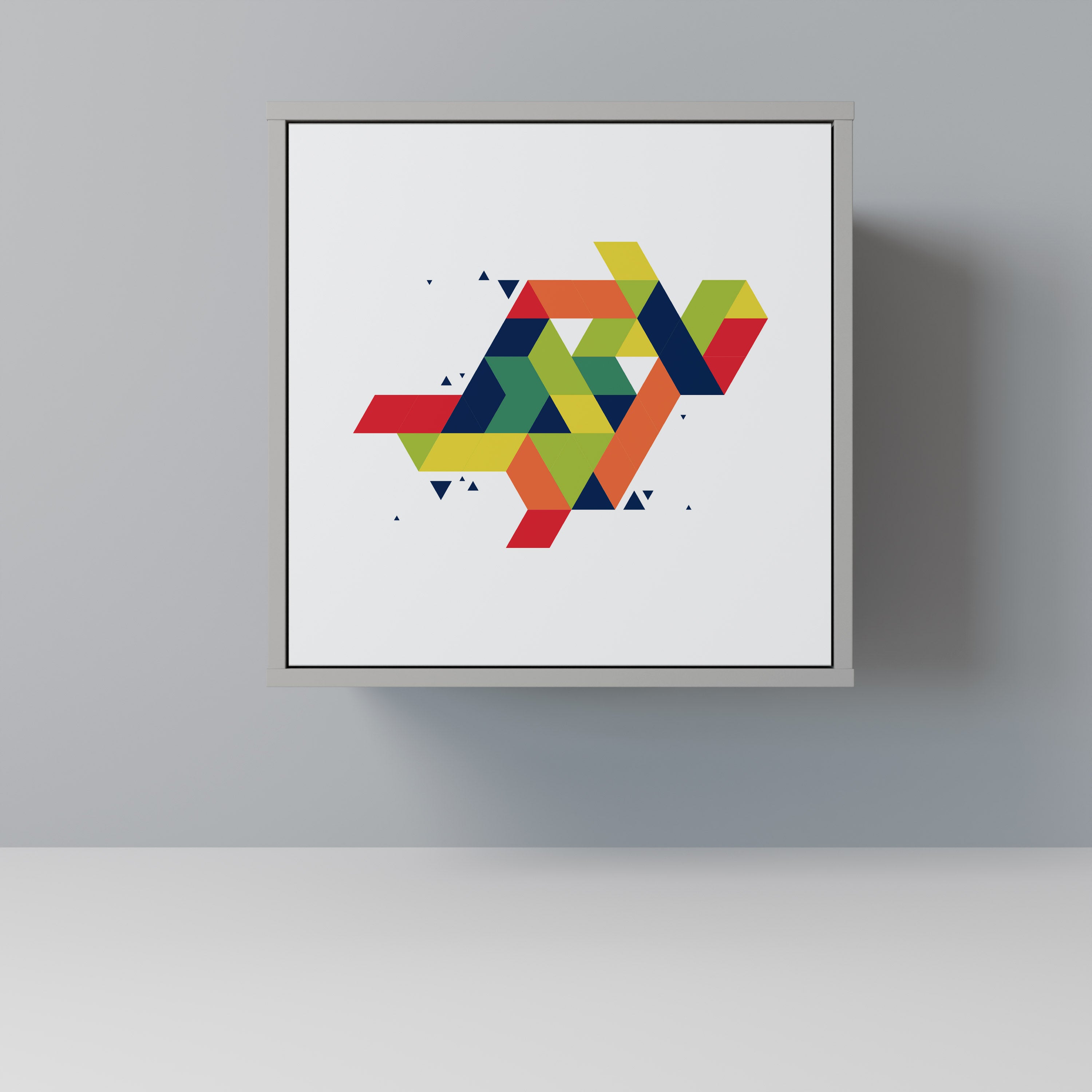 FUTURE SIGN Komoda 1-drzwiowa korpus Szary