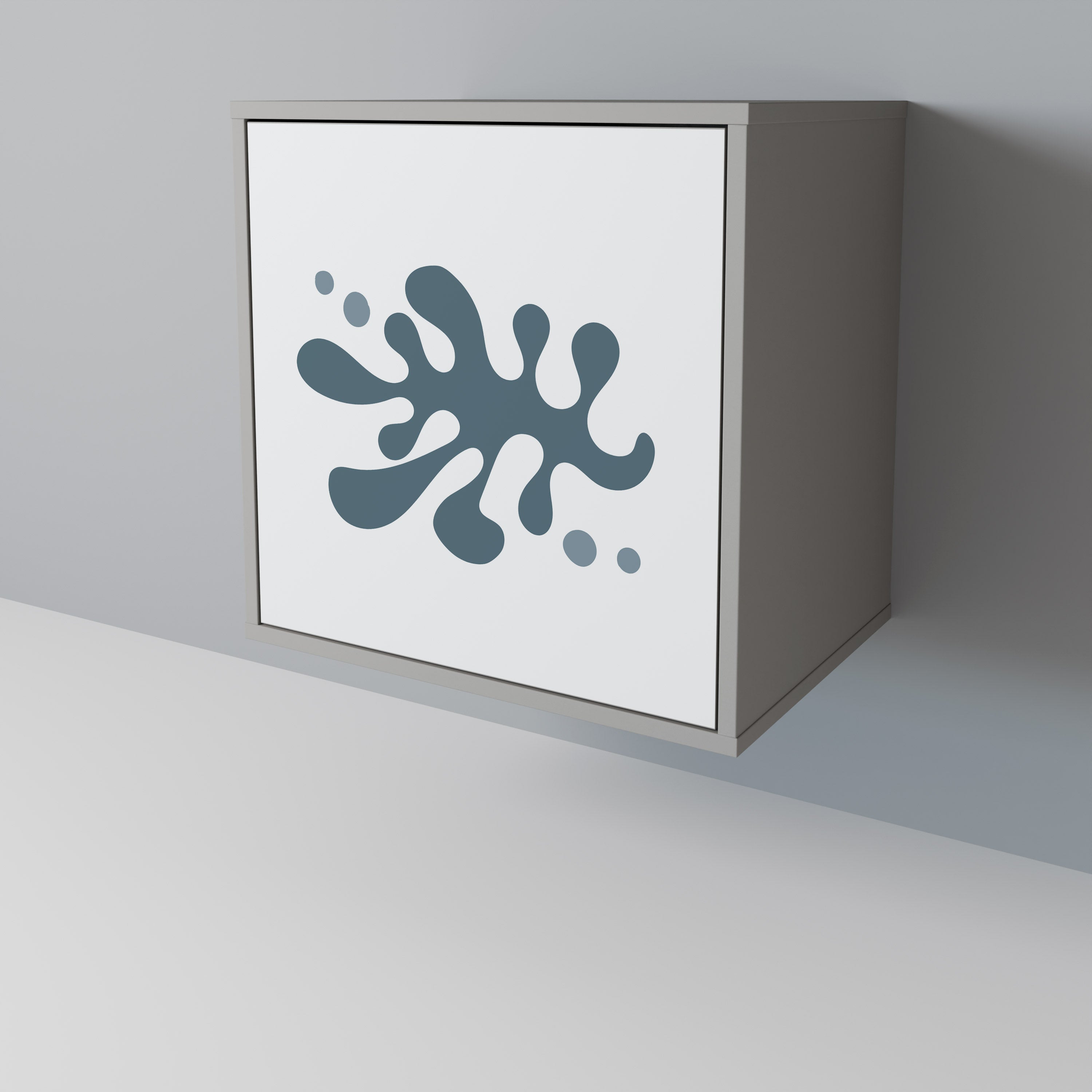 WONDERLAND VEGETATION Komoda 1-drzwiowa korpus Szary