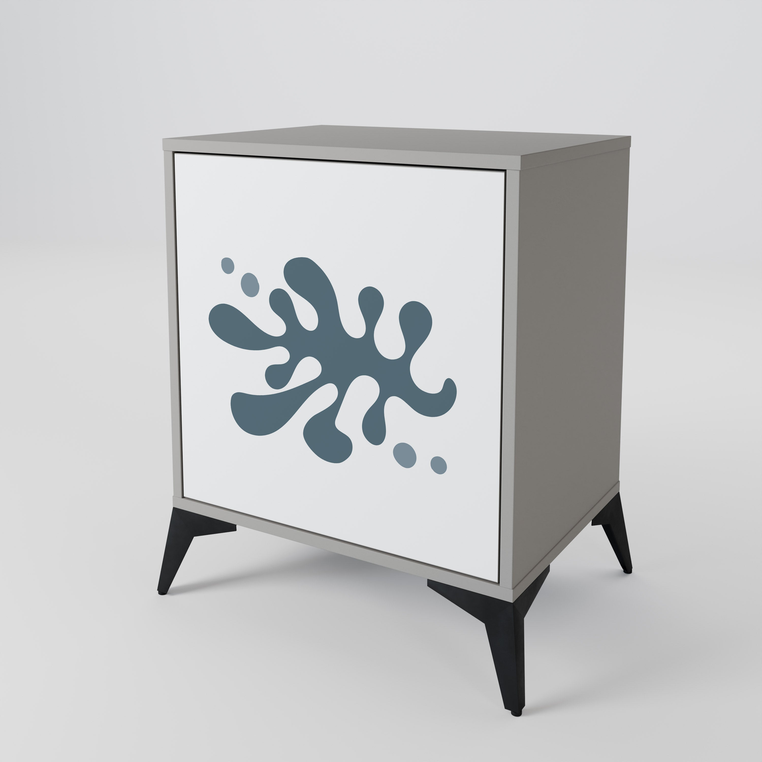 WONDERLAND VEGETATION Komoda 1-drzwiowa korpus Szary