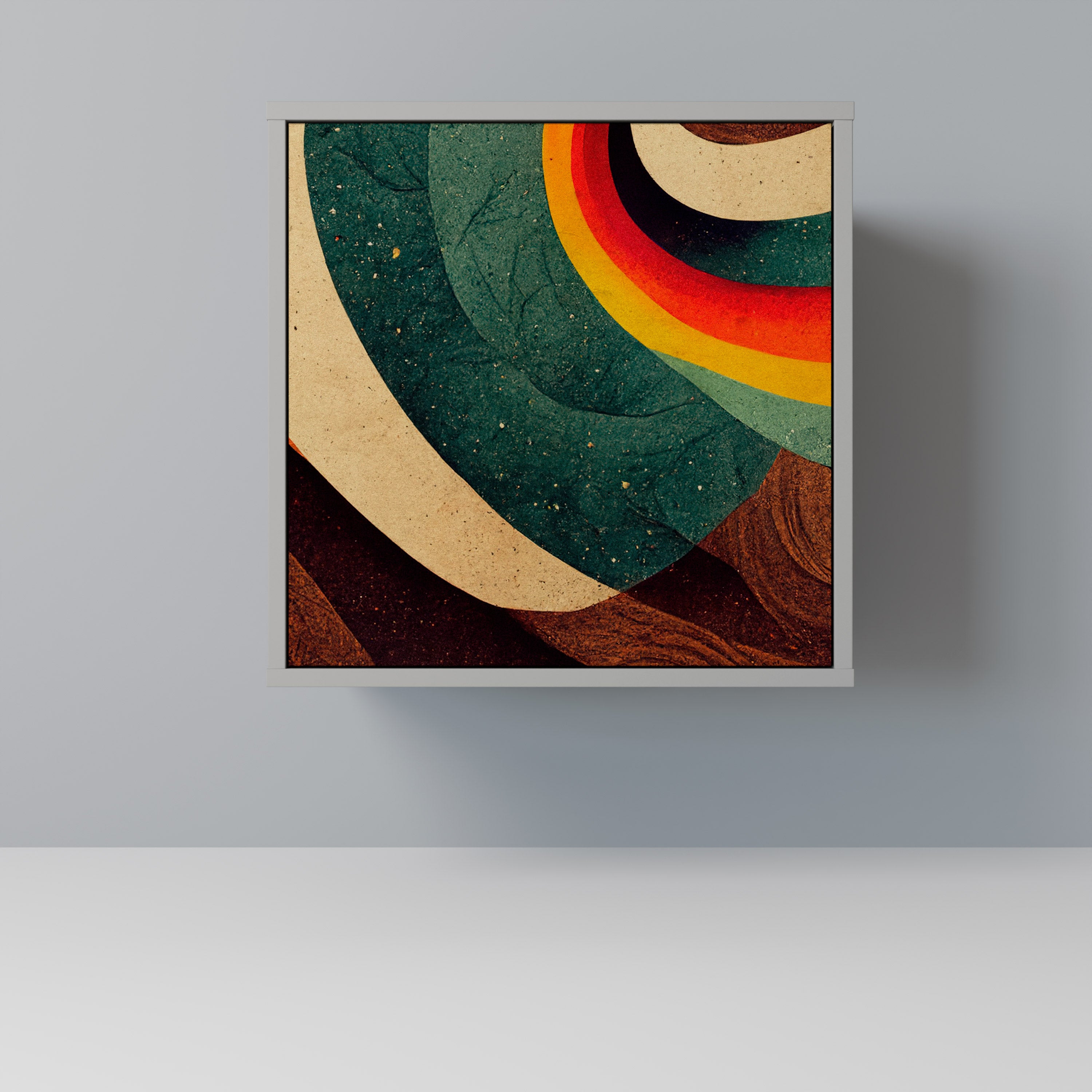 COLORFUL STRANDS Komoda 1-drzwiowa korpus Szary