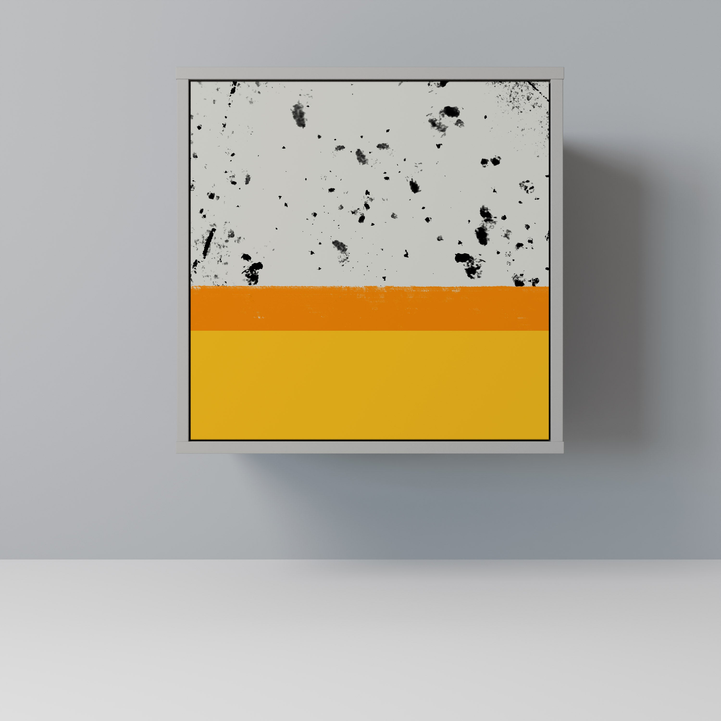 DYED BY ORANGE Komoda 1-drzwiowa korpus Szary