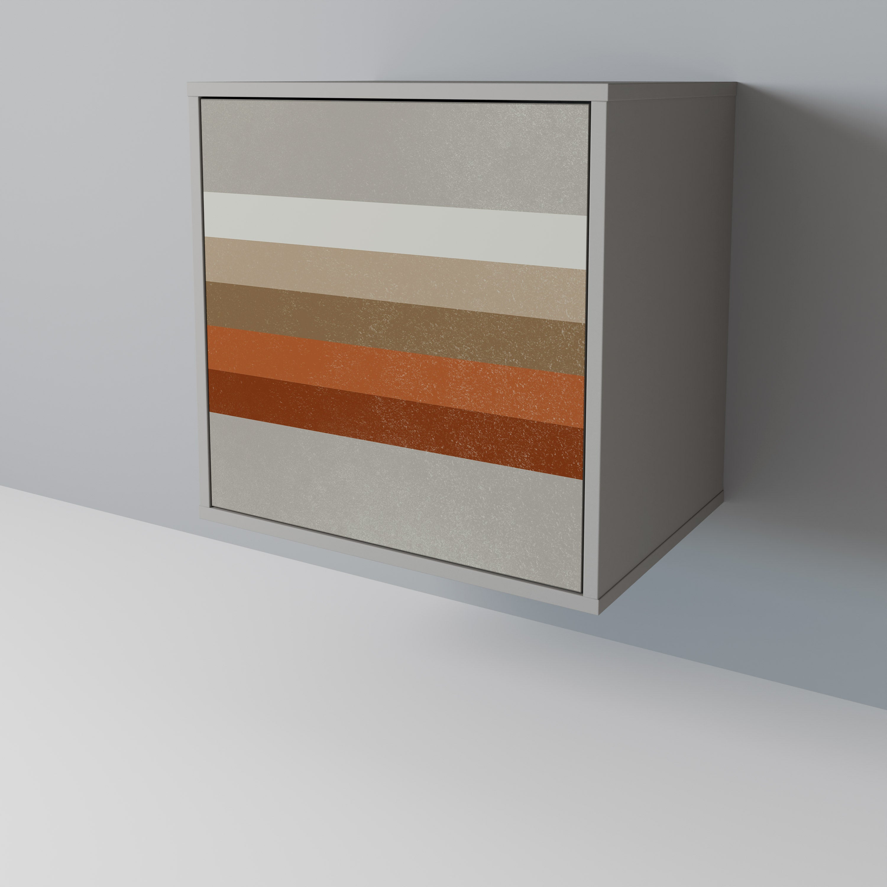 PECULIAR TRAIL Komoda 1-drzwiowa korpus Szary