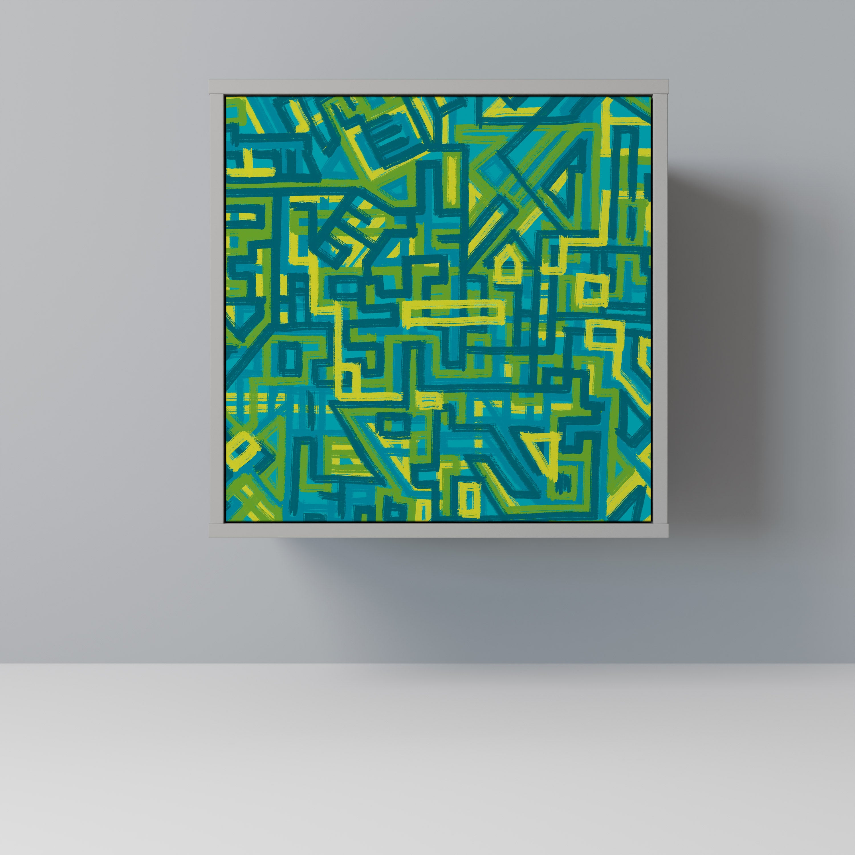 NOSTALGIC MEMORIES Komoda 1-drzwiowa korpus Szary