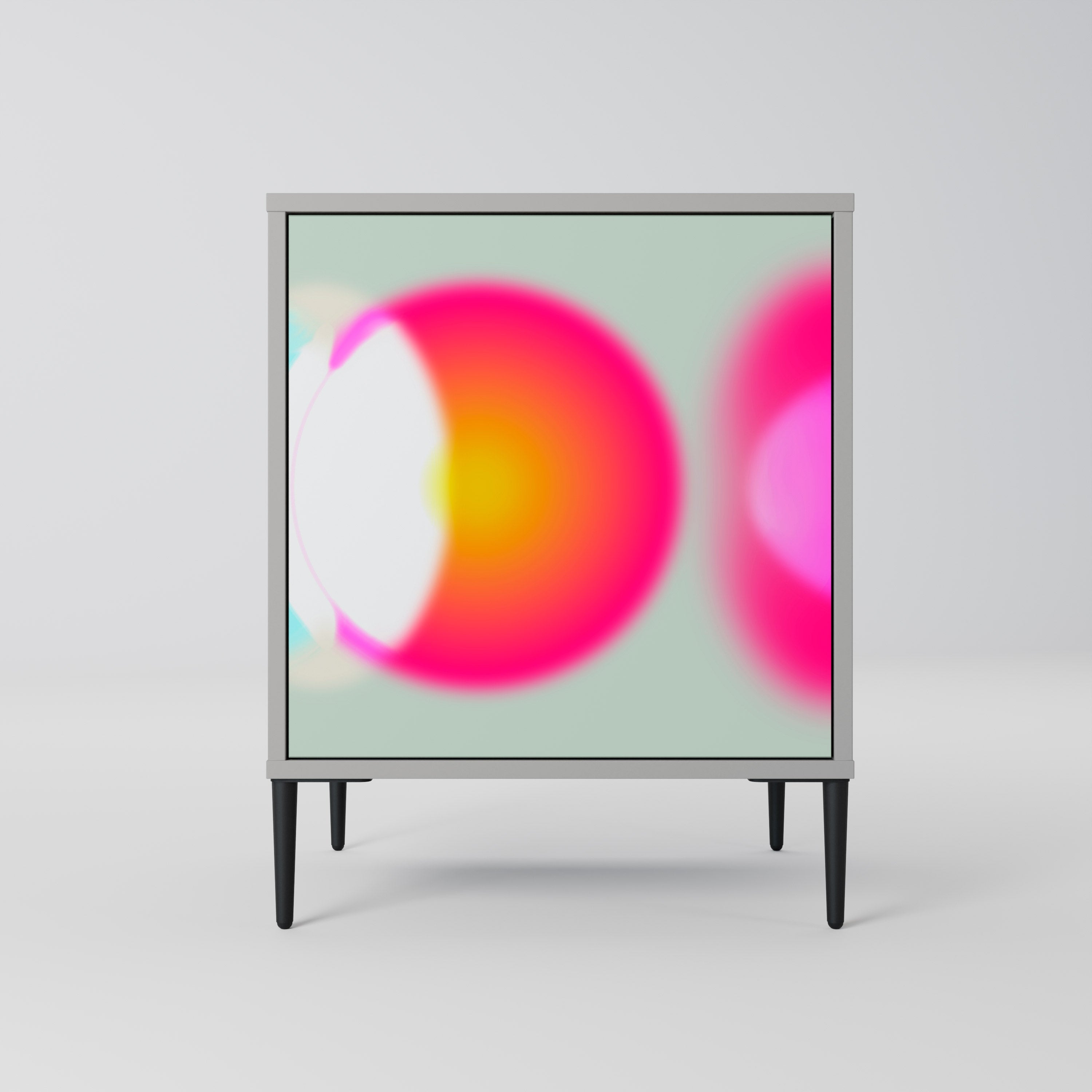 SYMPHONY OF COLORS Komoda 1-drzwiowa korpus Szary