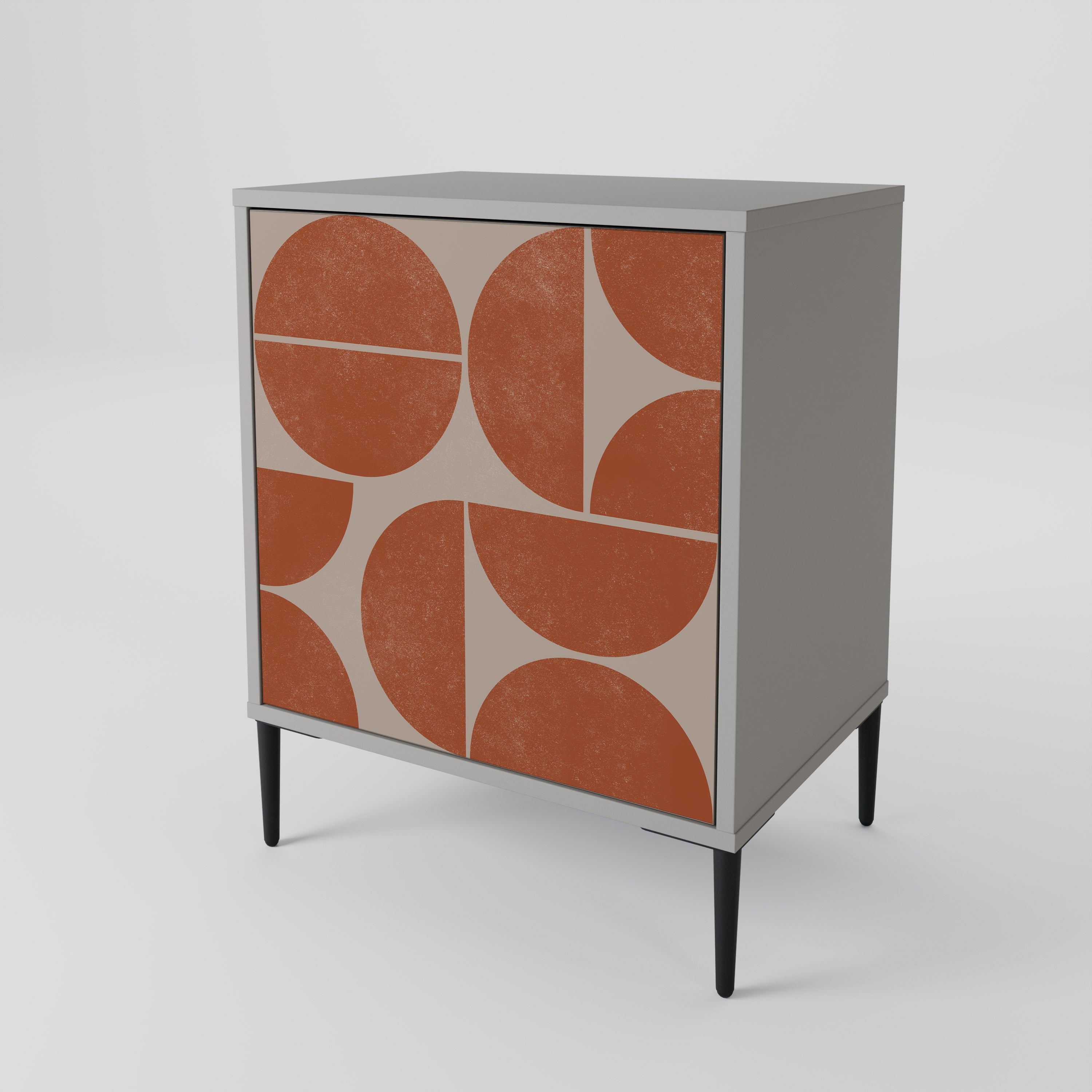 REPETITION COMPULSION Komoda 1-drzwiowa korpus Szary