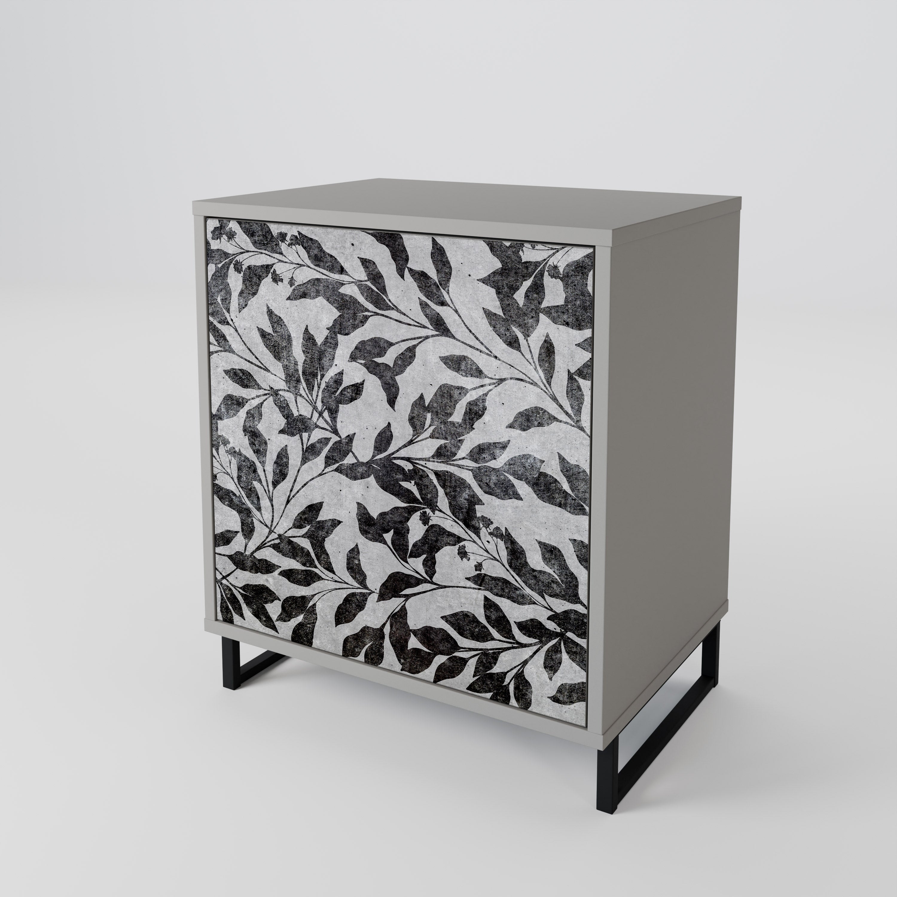 CHARCOAL SPROUT Komoda 1-drzwiowa korpus Szary