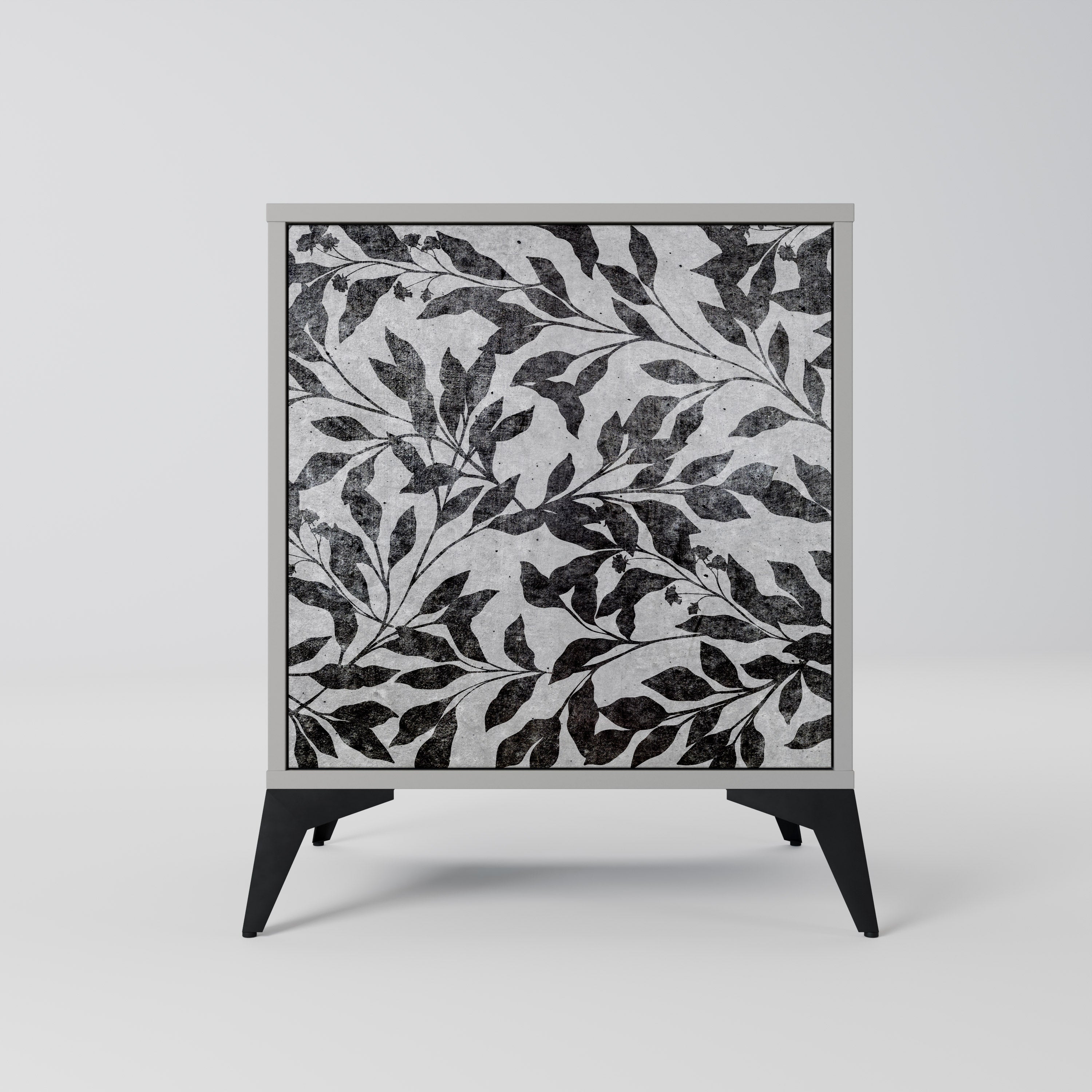 CHARCOAL SPROUT Komoda 1-drzwiowa korpus Szary