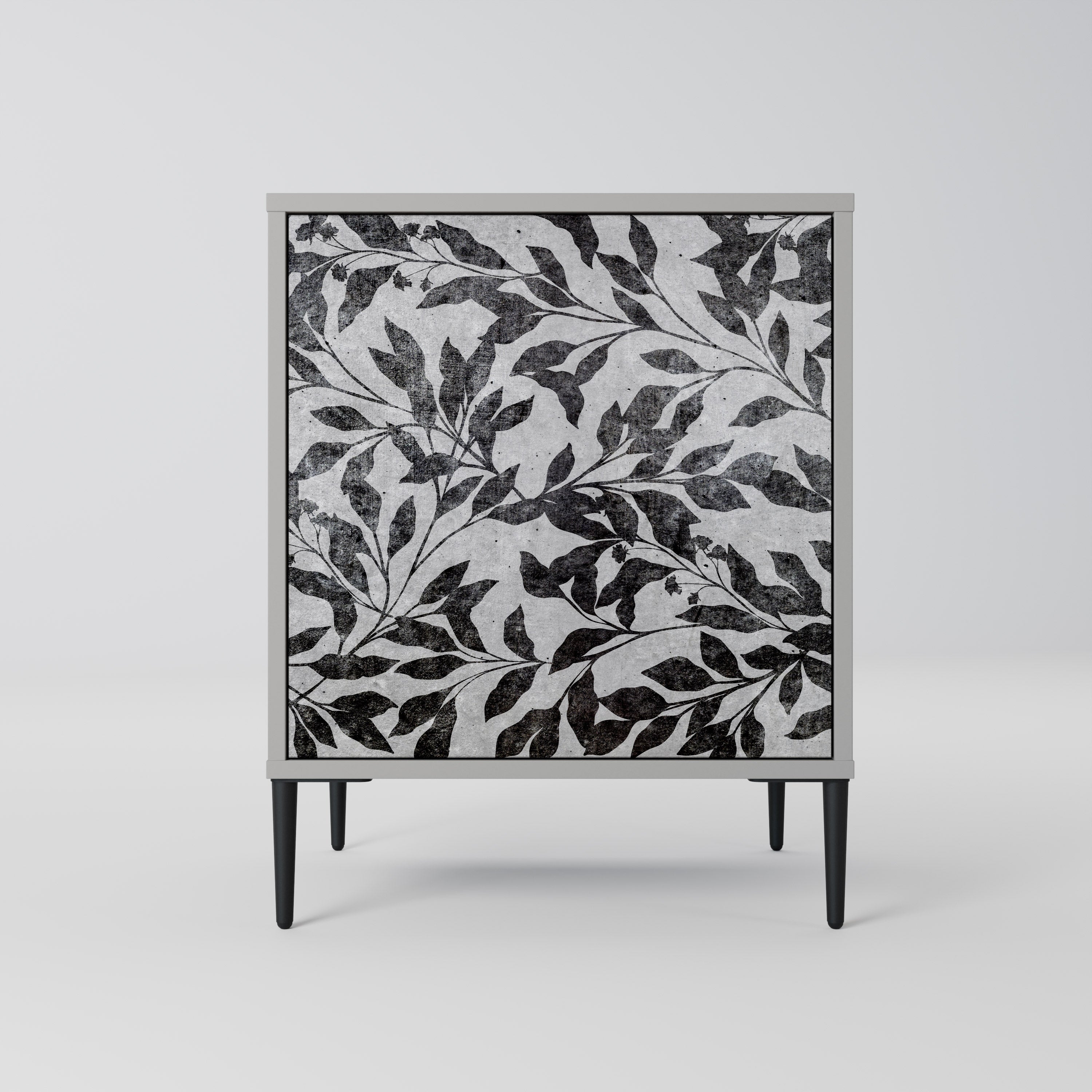 CHARCOAL SPROUT Komoda 1-drzwiowa korpus Szary
