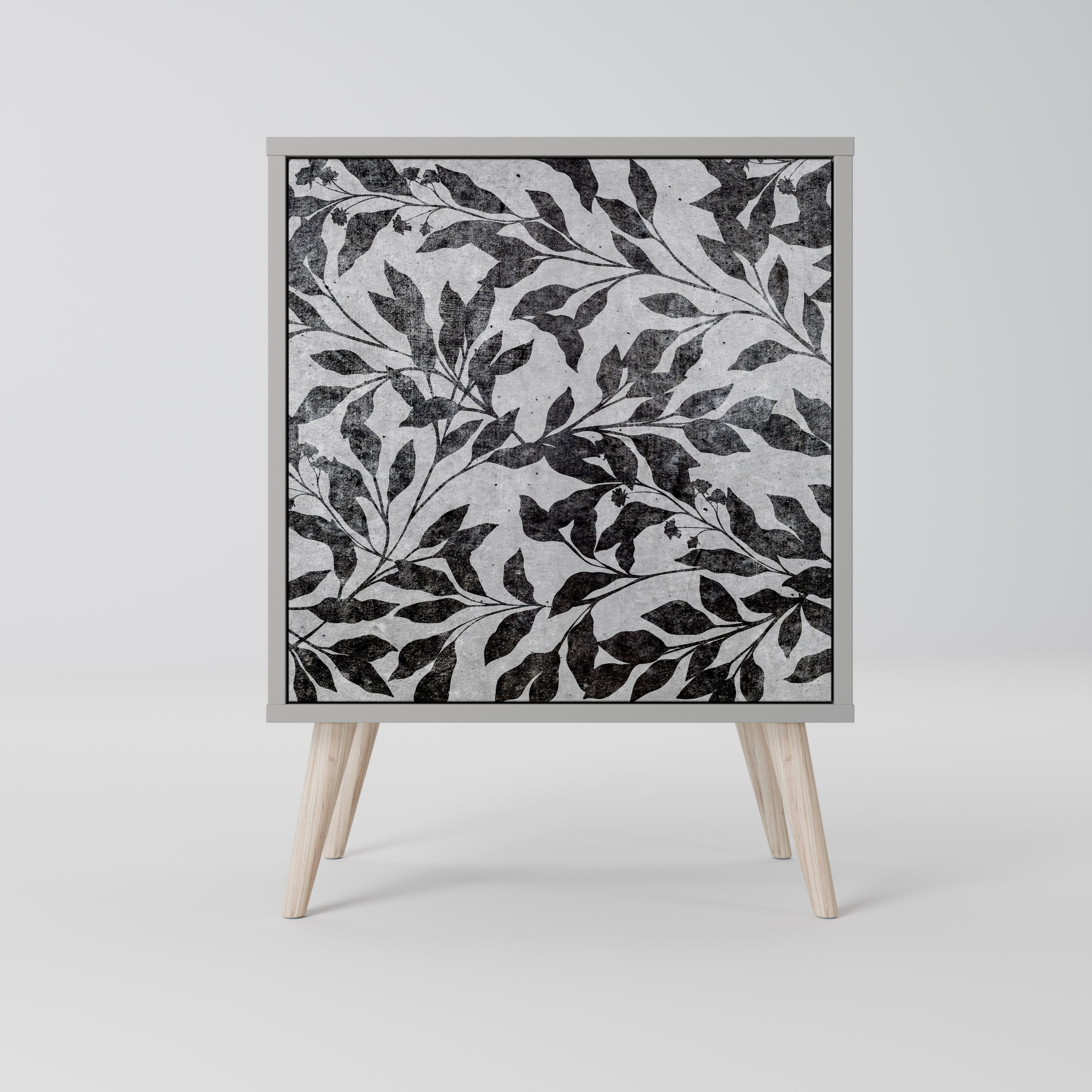 CHARCOAL SPROUT Komoda 1-drzwiowa korpus Szary