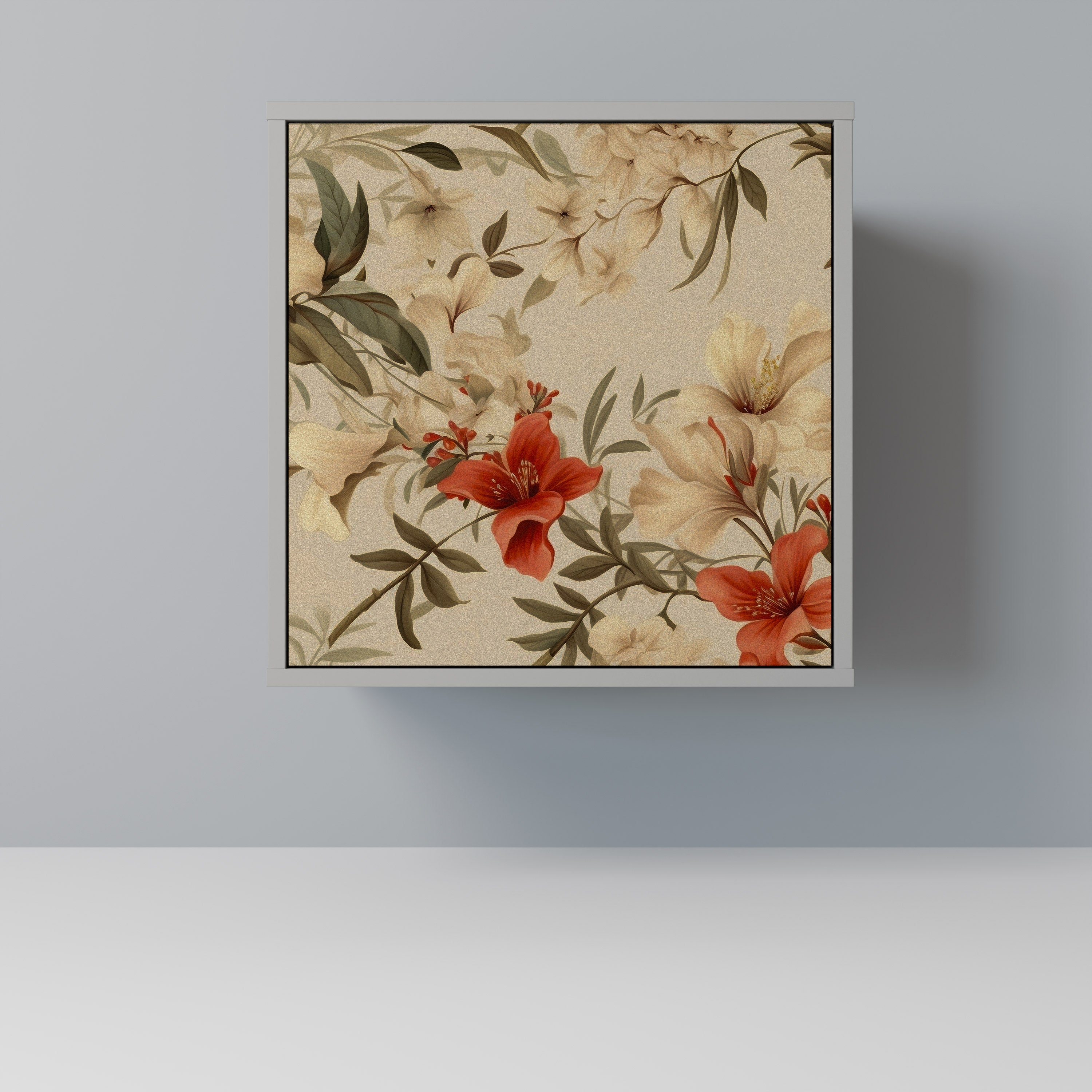 BLOOMING HARMONY Komoda 1-drzwiowa korpus Szary