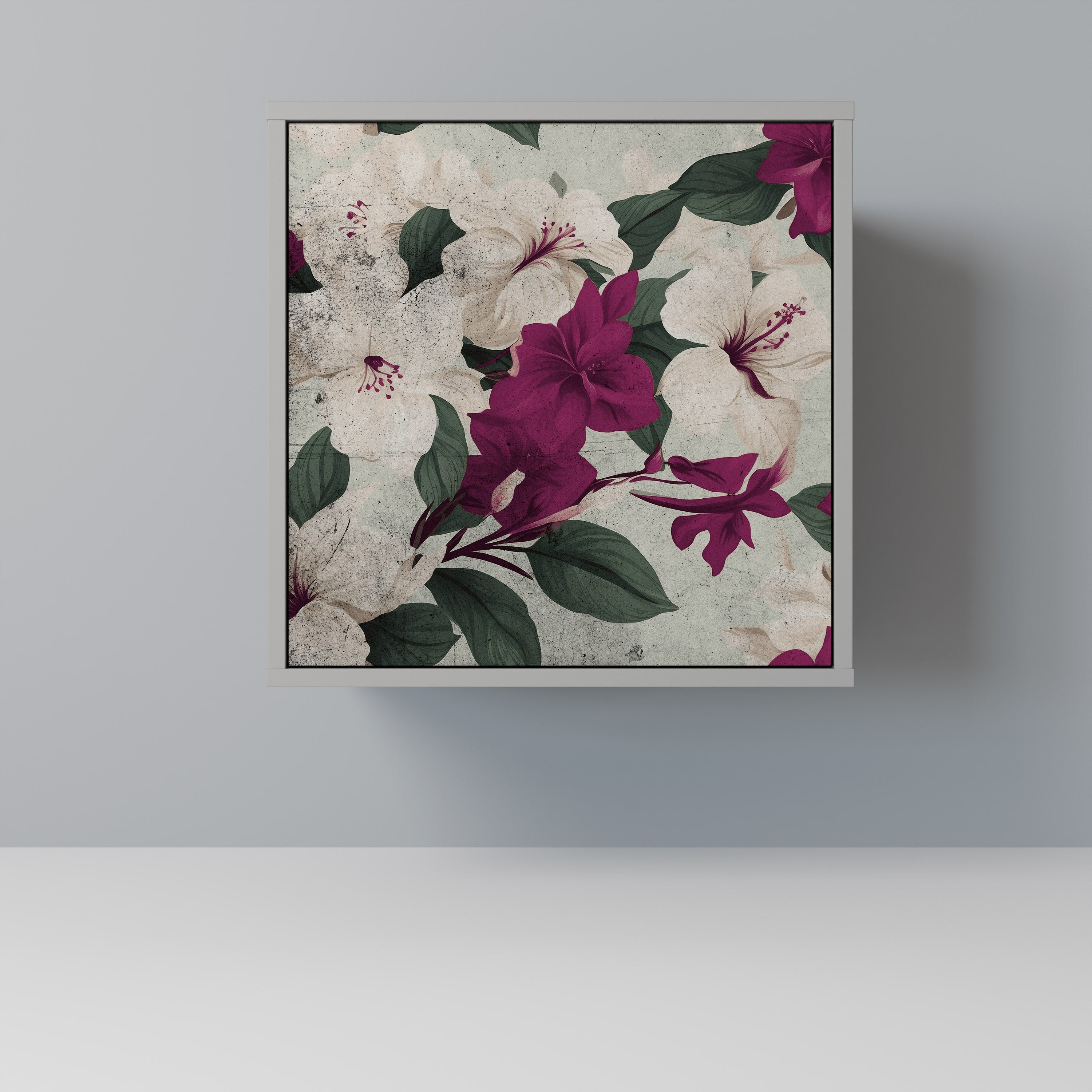 FLOWERET DREAM Komoda 1-drzwiowa korpus Szary