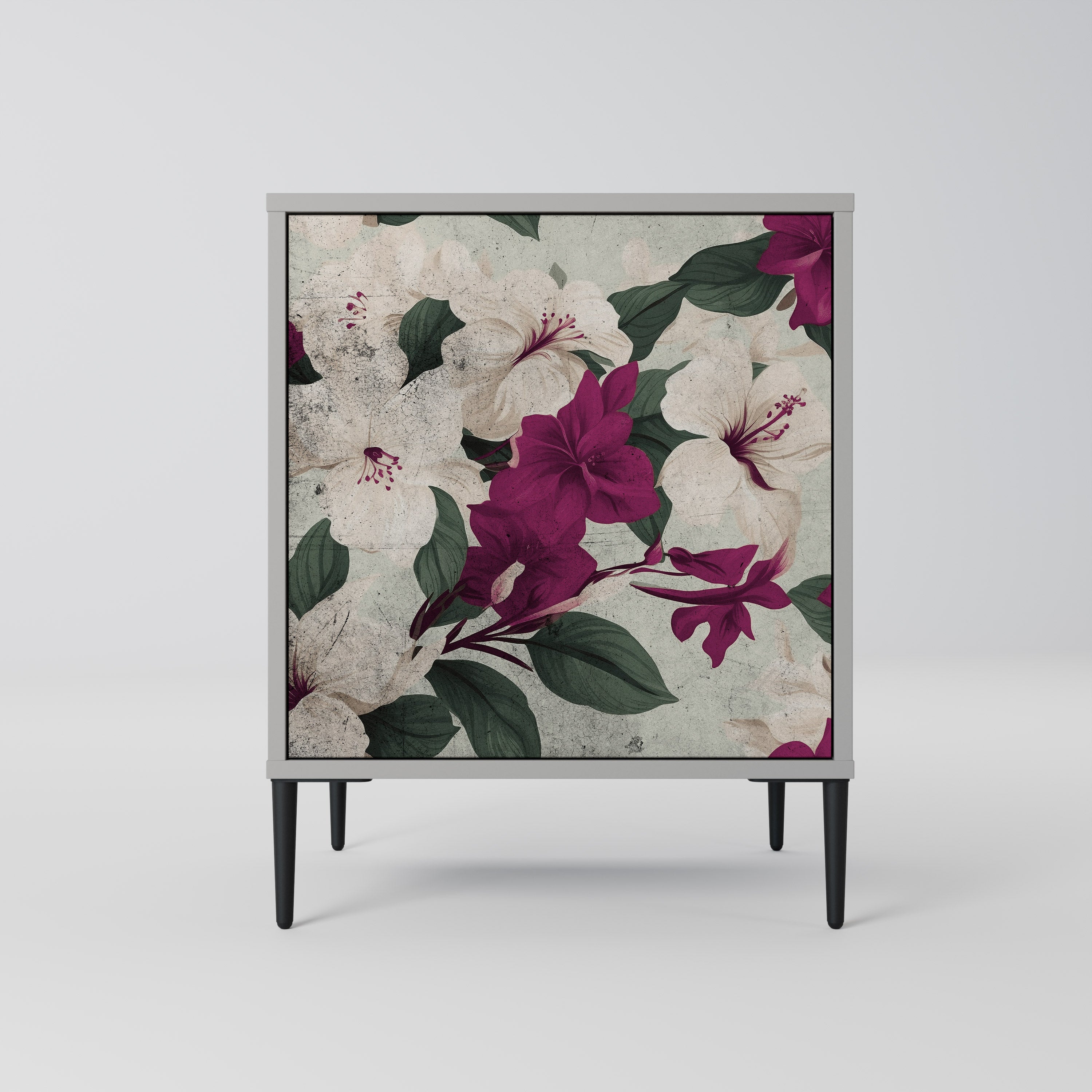FLOWERET DREAM Komoda 1-drzwiowa korpus Szary