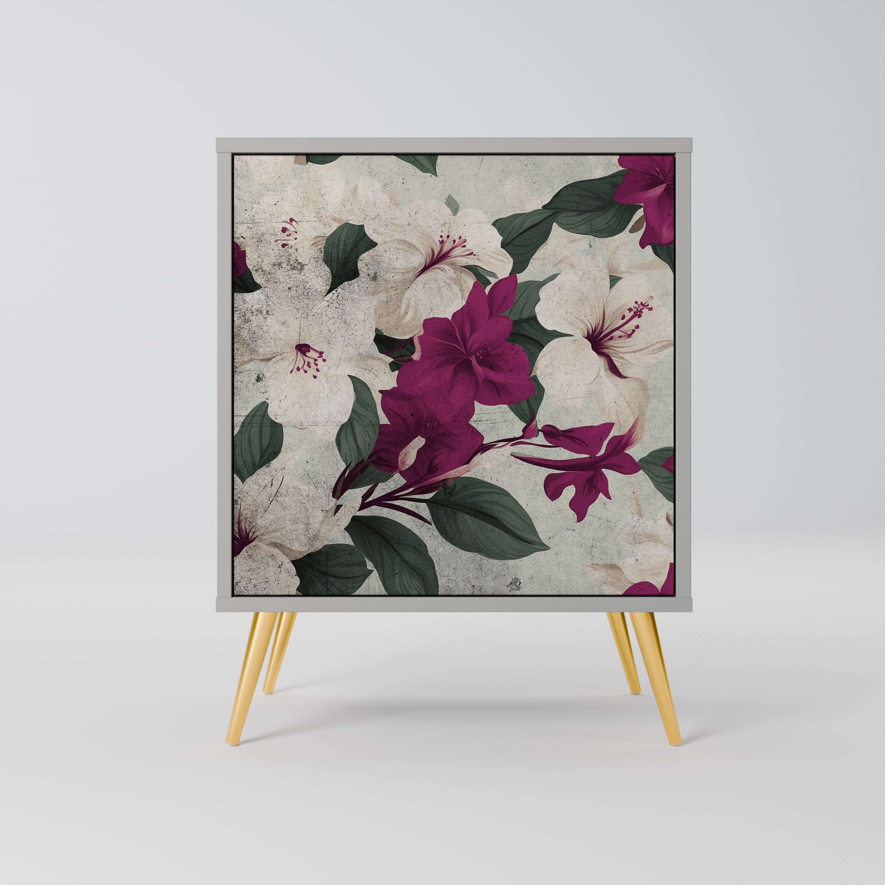 FLOWERET DREAM Komoda 1-drzwiowa korpus Szary