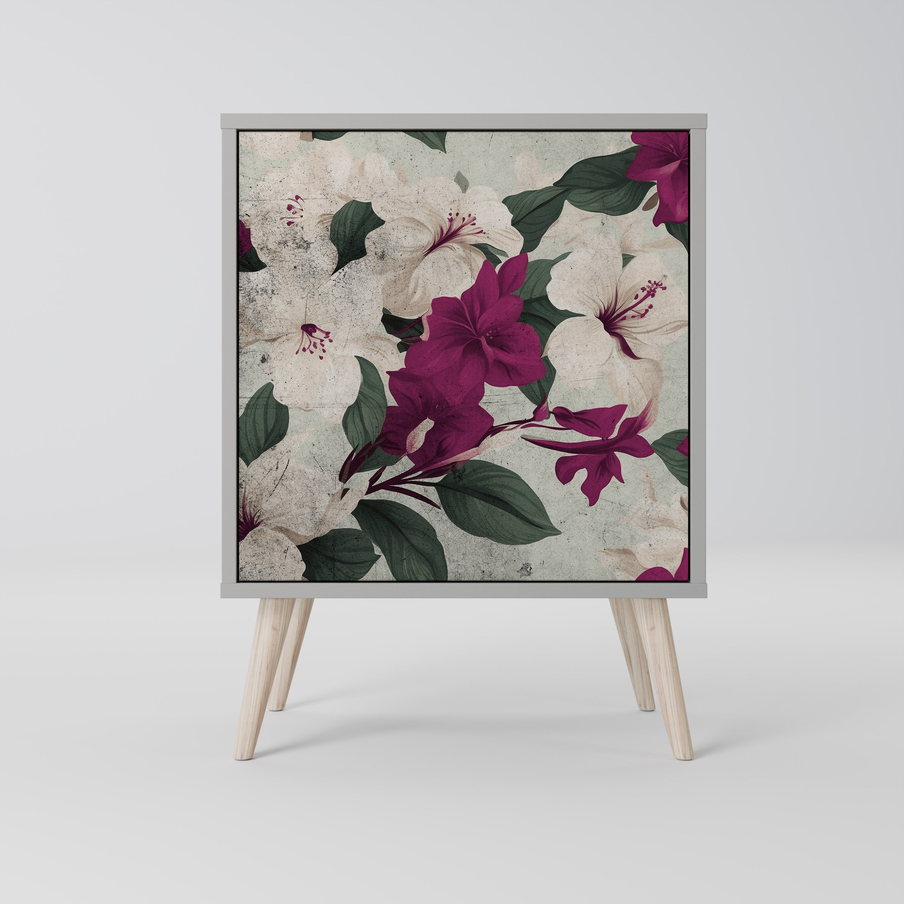 FLOWERET DREAM Komoda 1-drzwiowa korpus Szary