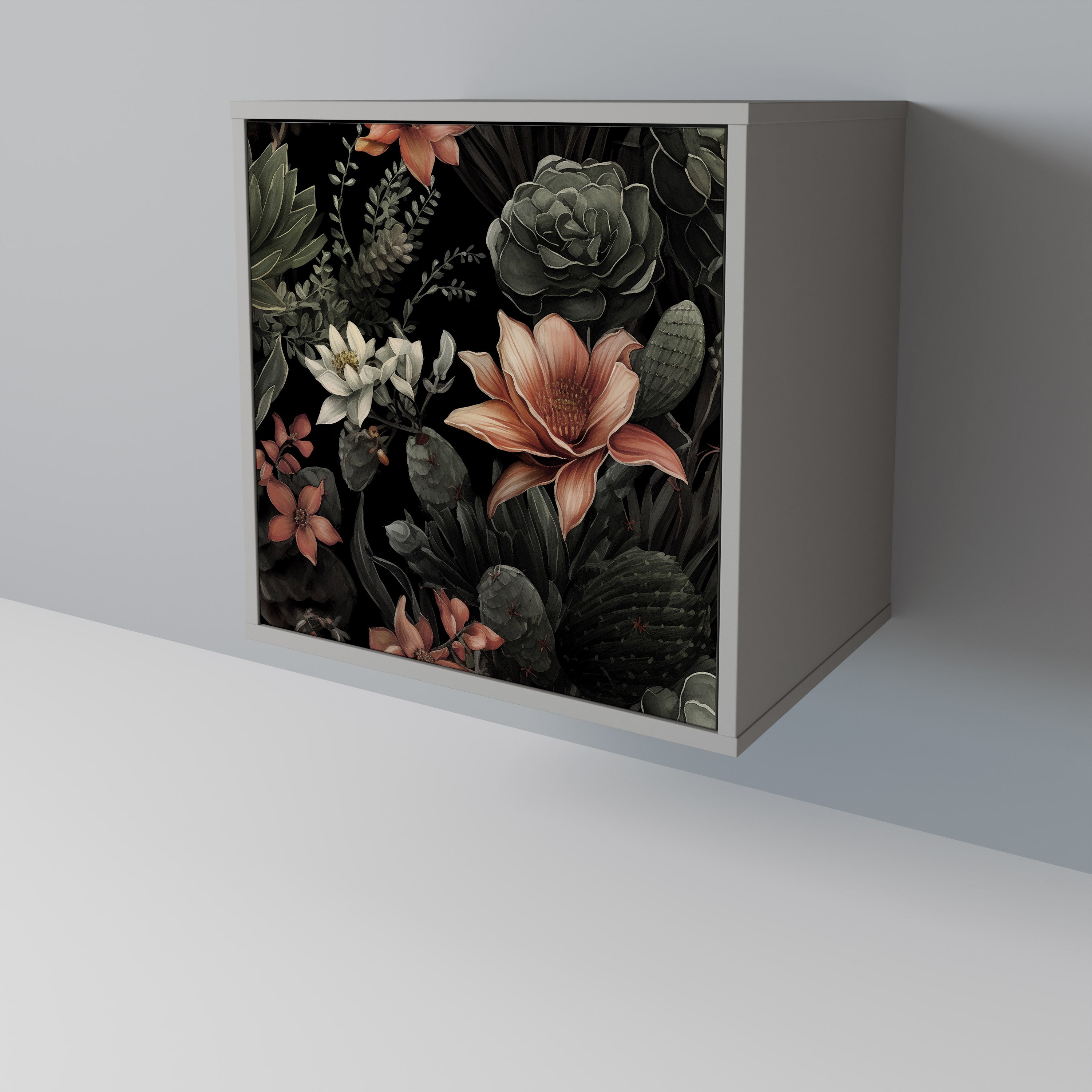 SECRET VERDURE Komoda 1-drzwiowa korpus Szary