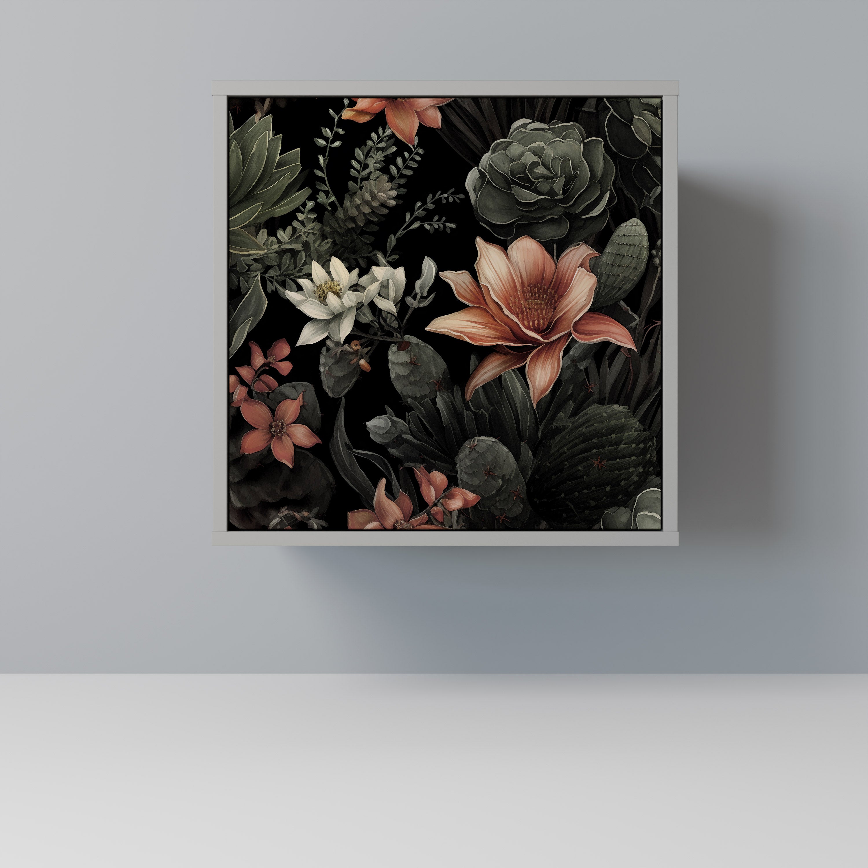 SECRET VERDURE Komoda 1-drzwiowa korpus Szary