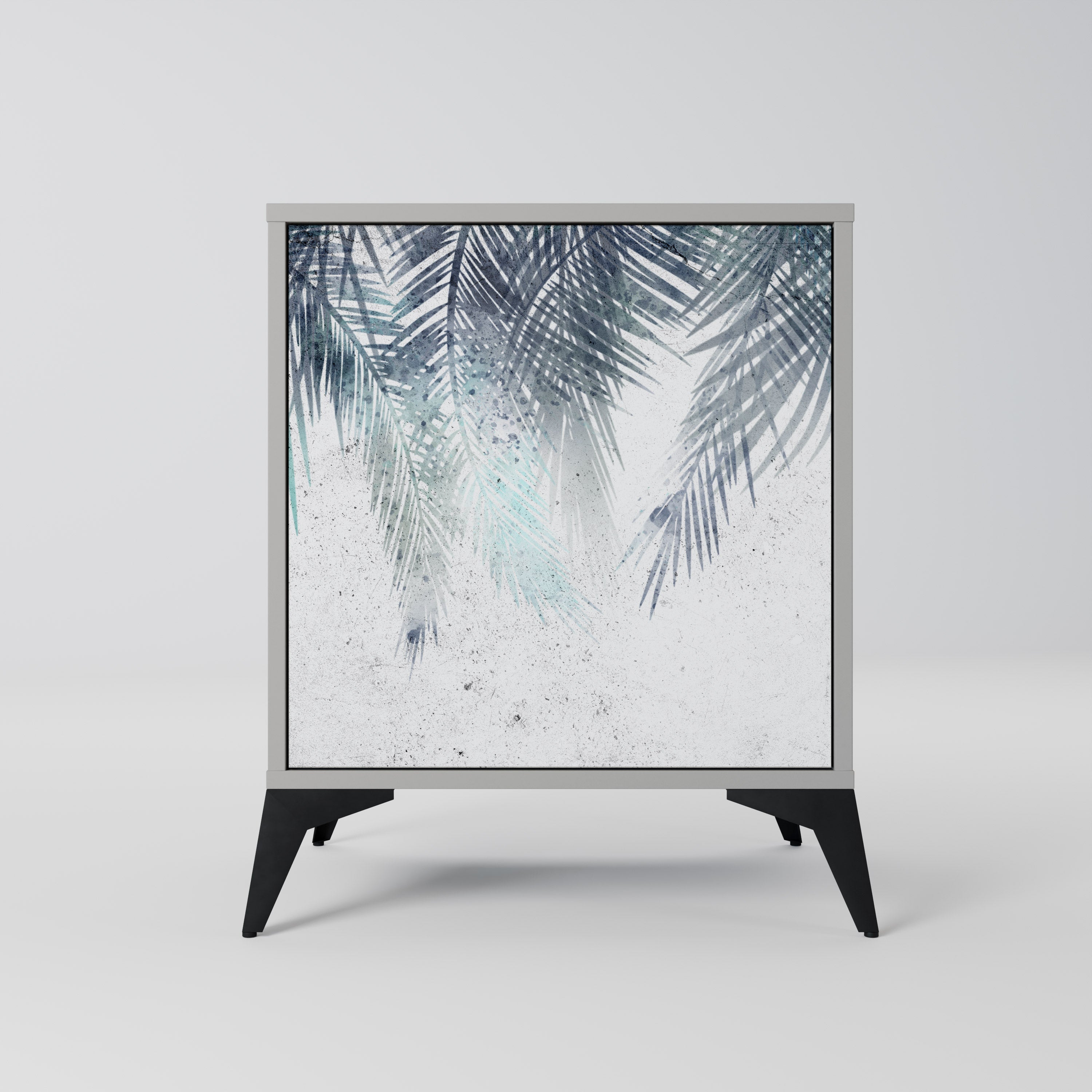 PALM VEIL Komoda 1-drzwiowa korpus Szary