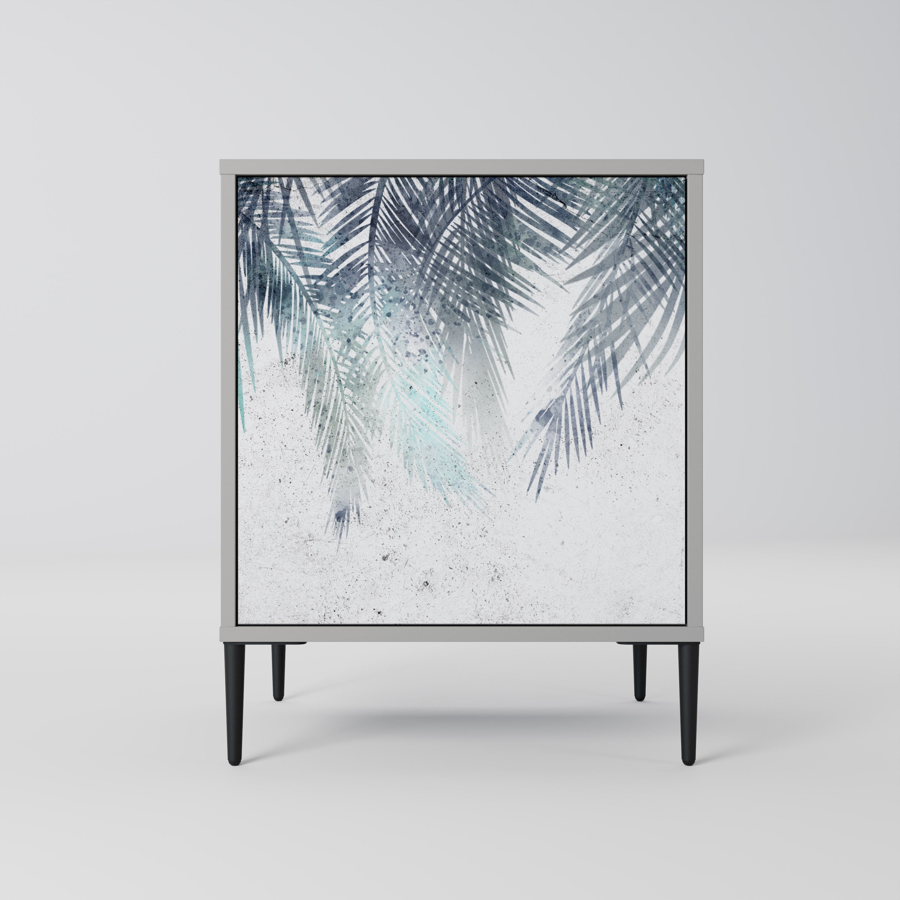 PALM VEIL Komoda 1-drzwiowa korpus Szary