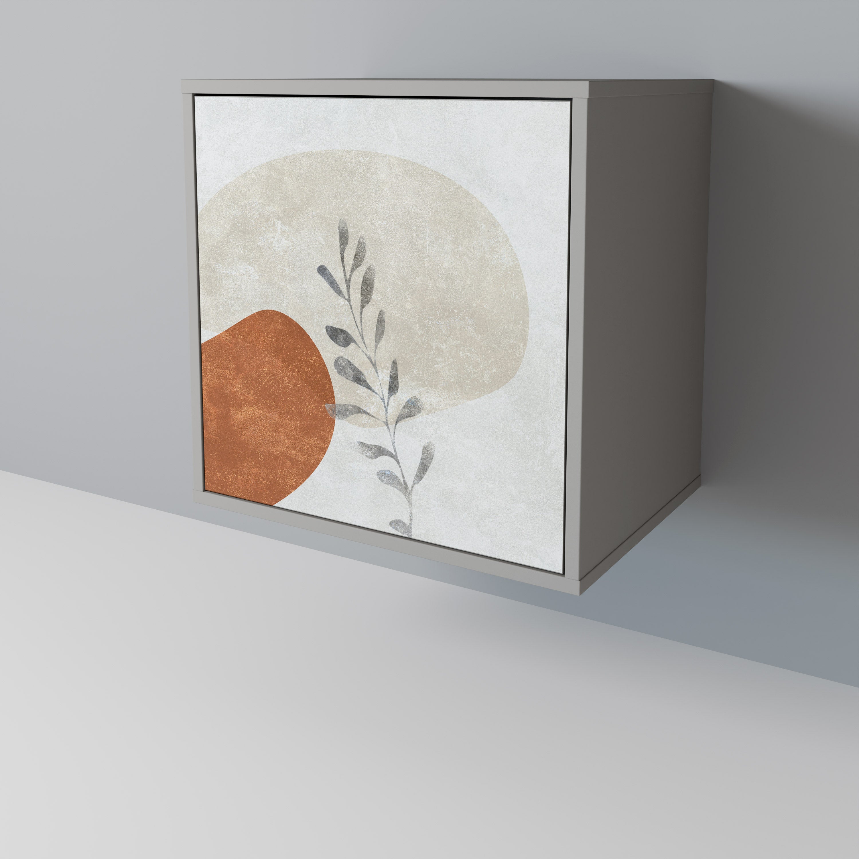 TRANQUIL TWIG Komoda 1-drzwiowa korpus Szary